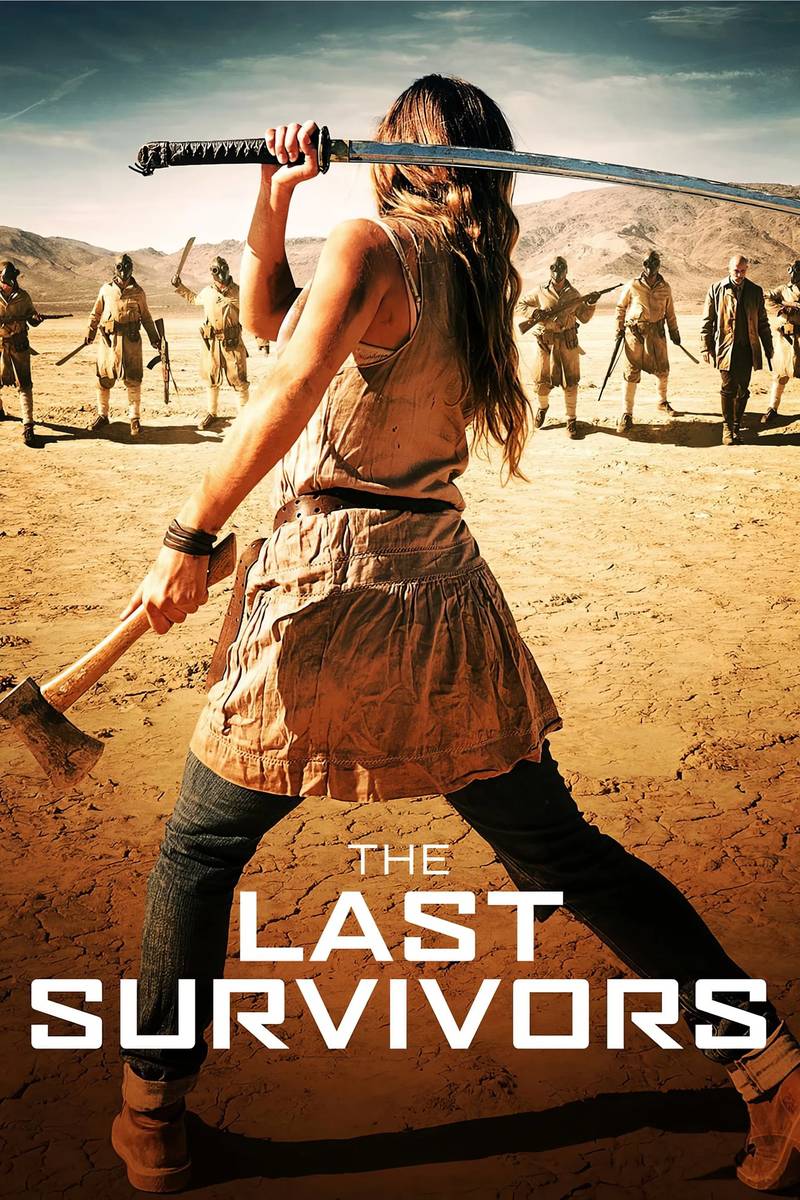 Poster chính thức của phim Phim Giật Gân, Phim Hành Động "Nguồn Sống Cuối Cùng" (The Last Survivors - 2014), với sự tham gia của diễn viên Haley Lu Richardson và Booboo Stewart.