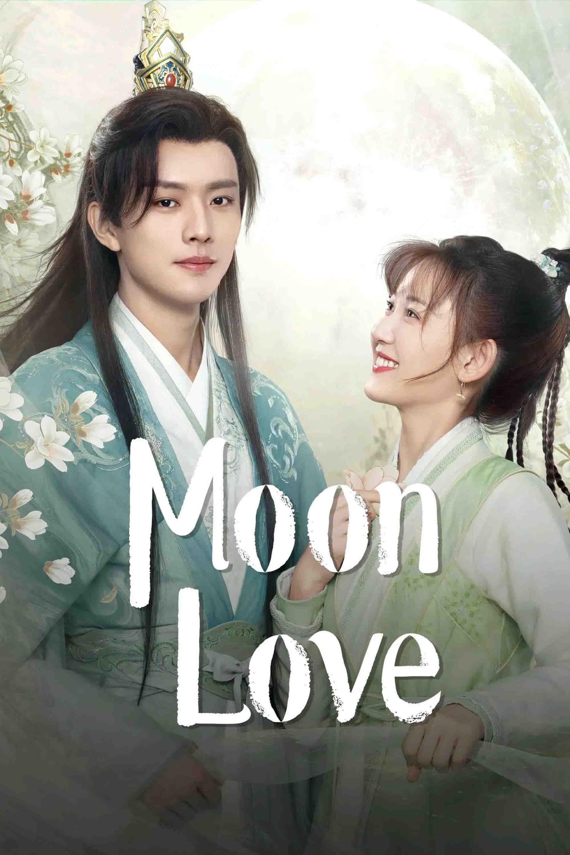 Poster chính thức của phim Phim Tâm Lý "Nguyệt Thượng Triêu Nhan" (Moon Love - 2024), với sự tham gia của diễn viên Wang Jingxuan và Quý Mỹ Hàm.