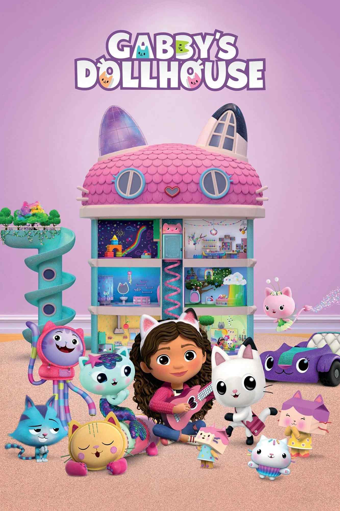 Poster chính thức của phim Phim Thiếu Nhi, Phim Hài "Nhà Búp Bê Của Gabby (Phần 6)" (Gabby's Dollhouse - 2021).