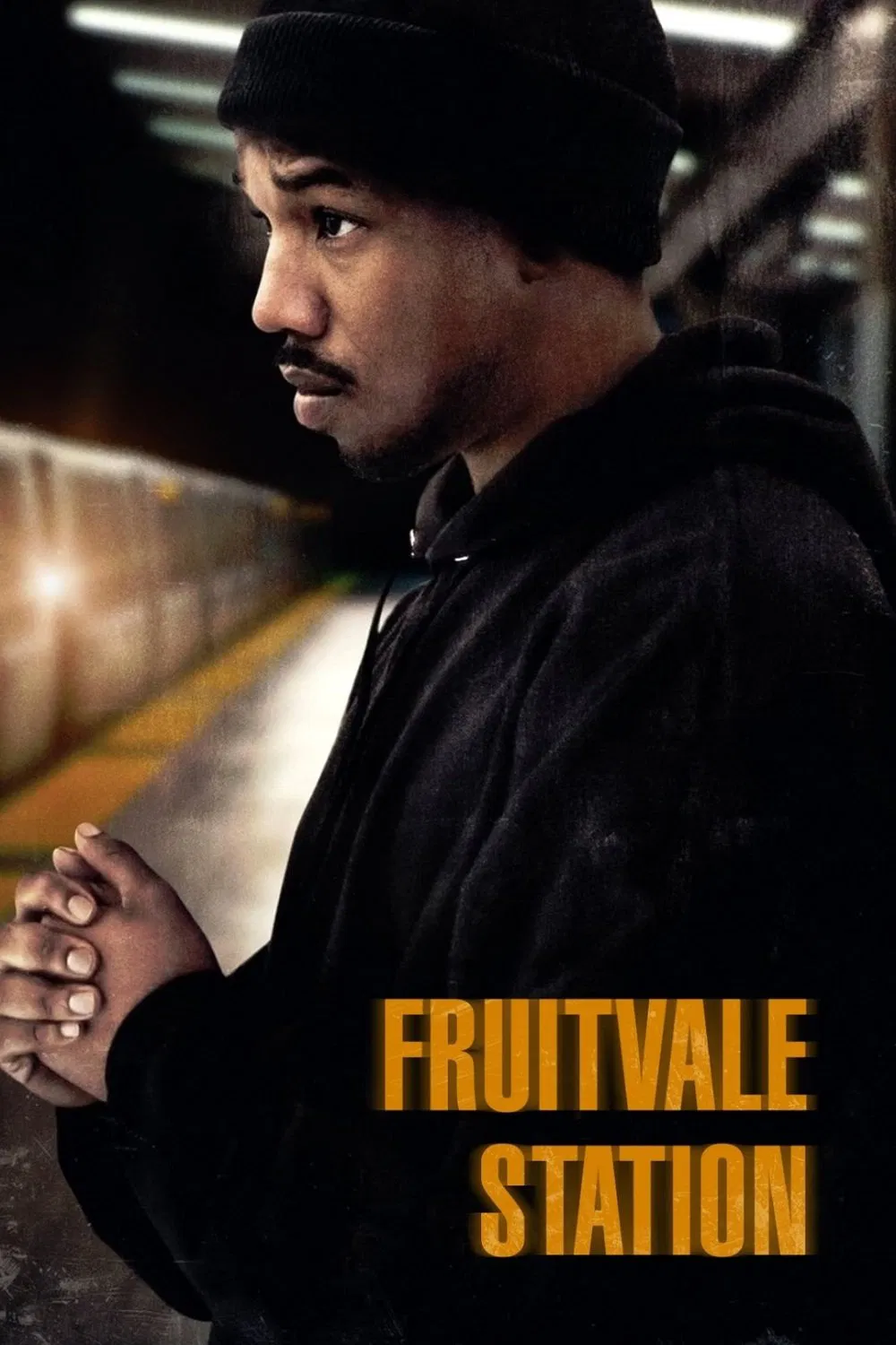 Poster chính thức của phim Phim Tâm Lý "Nhà Ga Fruitvale" (Fruitvale Station - 2013), với sự tham gia của diễn viên Michael B. Jordan và Melonie Díaz.