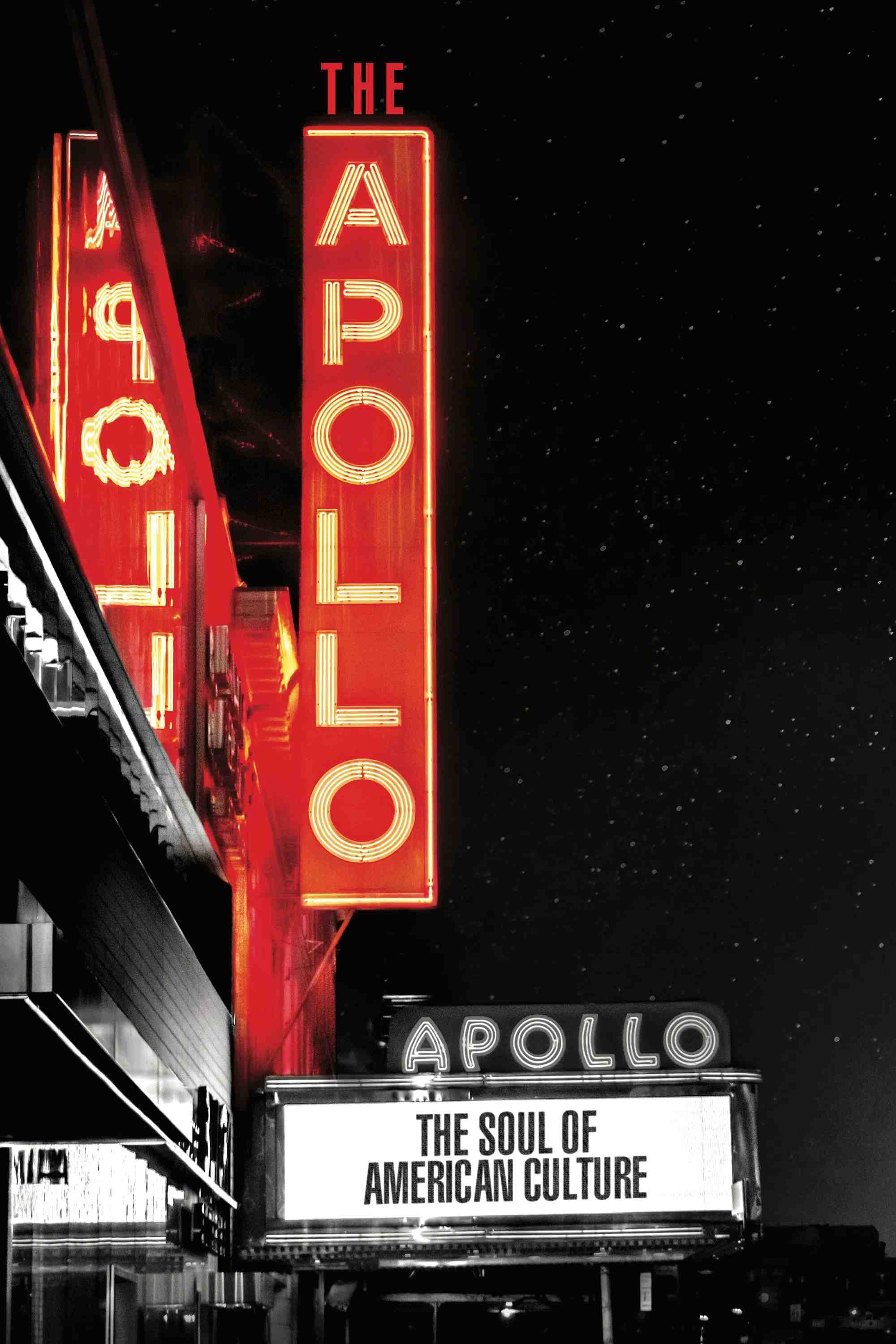 Poster chính thức của phim Phim Tài Liệu "Nhà Hát Apollo" (The Apollo - 2019), với sự tham gia của diễn viên Pharrell Williams và Jamie Foxx.