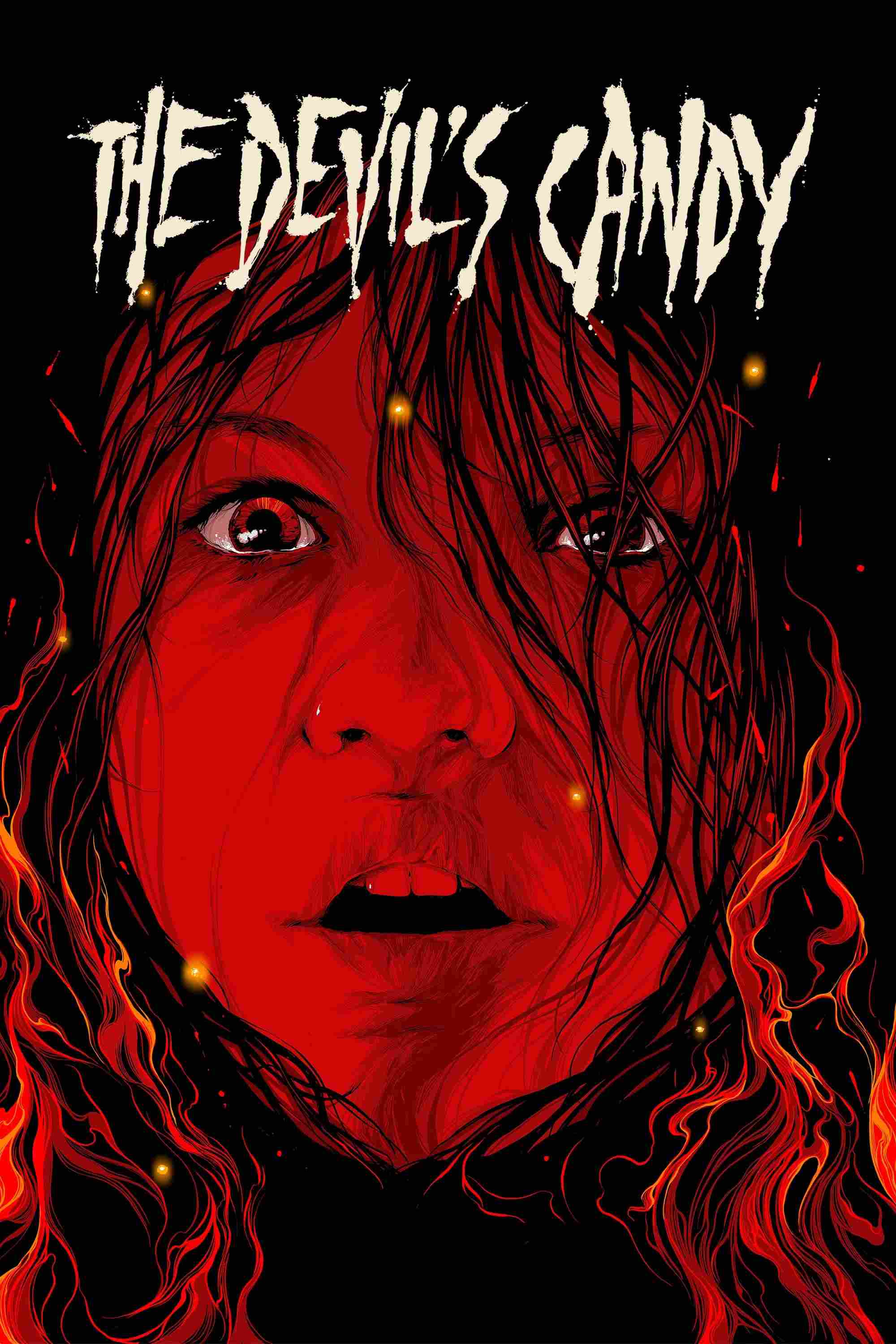 Poster chính thức của phim Phim Kinh Dị, Phim Giật Gân "Nhà Quỷ" (The Devil's Candy - 2016), với sự tham gia của diễn viên Ethan Embry và Shiri Appleby.