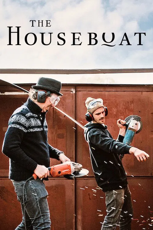 Poster chính thức của phim Phim Tài Liệu "Nhà Thuyền" (The Houseboat - 2021), với sự tham gia của diễn viên Fynn Kliemann và Olli Schulz.