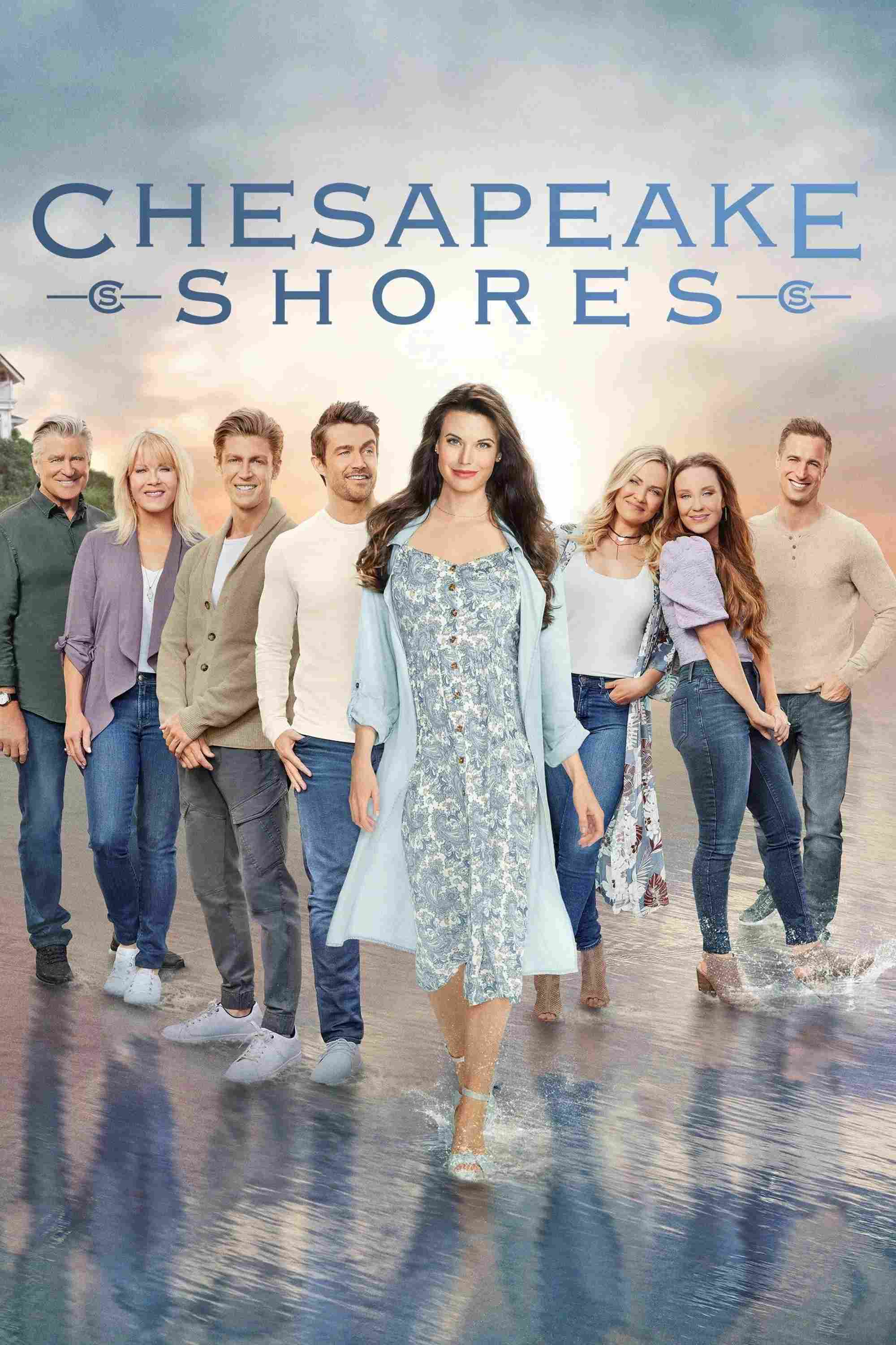 Poster chính thức của phim Phim Tâm Lý "Nhà Trọ Hoàn Hảo (Phần 2)" (Chesapeake Shores - 2016), với sự tham gia của diễn viên Meghan Ory và Laci J. Mailey.