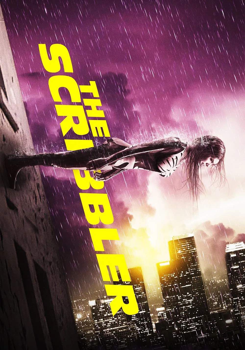Poster chính thức của phim Phim Giật Gân "Nhân Cách Cuối Cùng" (The Scribbler - 2014), với sự tham gia của diễn viên Michelle Trachtenberg và Katie Cassidy.