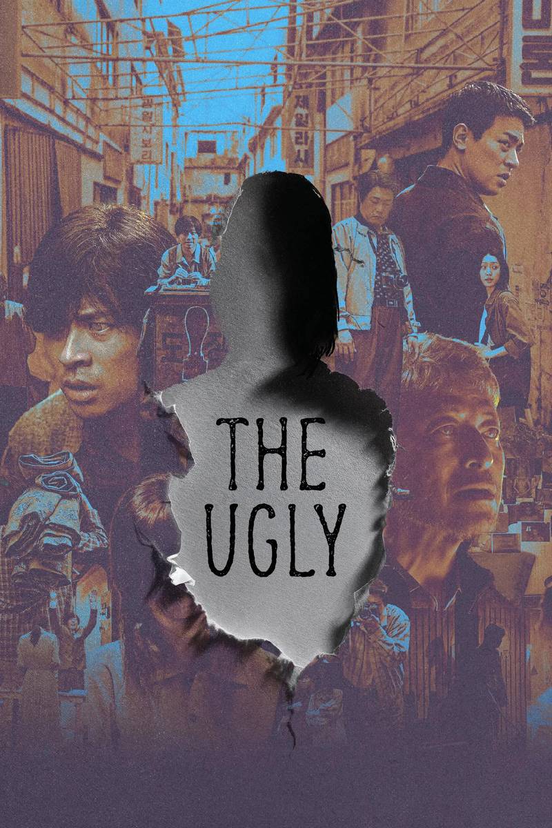 Poster chính thức của phim Phim Bí Ẩn, Phim Giật Gân "Nhân Diện" (The Ugly - 2025), với sự tham gia của diễn viên Park Jeong-min và Kwon Hae-hyo.