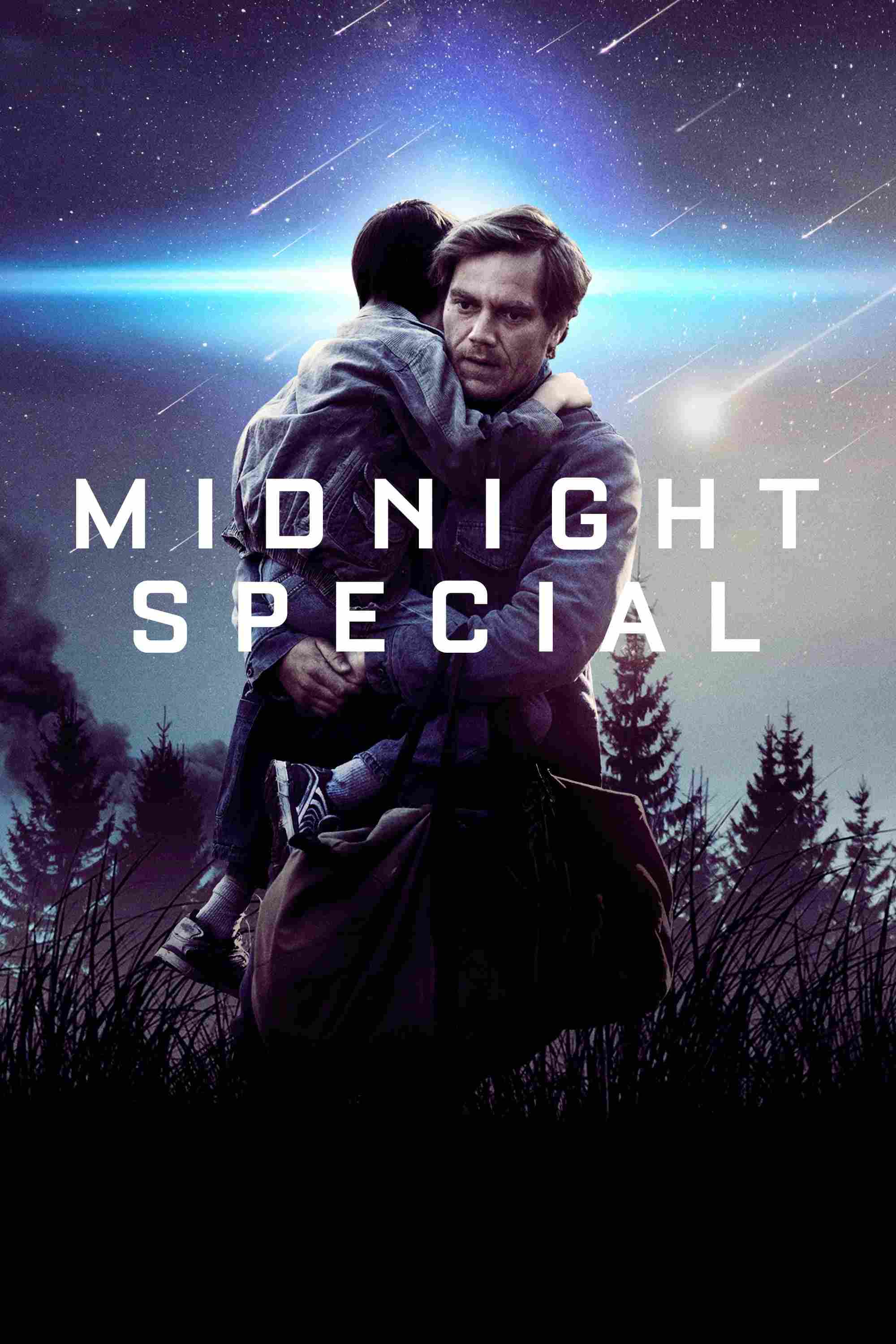 Poster chính thức của phim Phim Phiêu Lưu, Phim Tâm Lý "Nhãn Lực Siêu Nhiên" (Midnight Special - 2016), với sự tham gia của diễn viên Michael Shannon và Jaeden Martell.