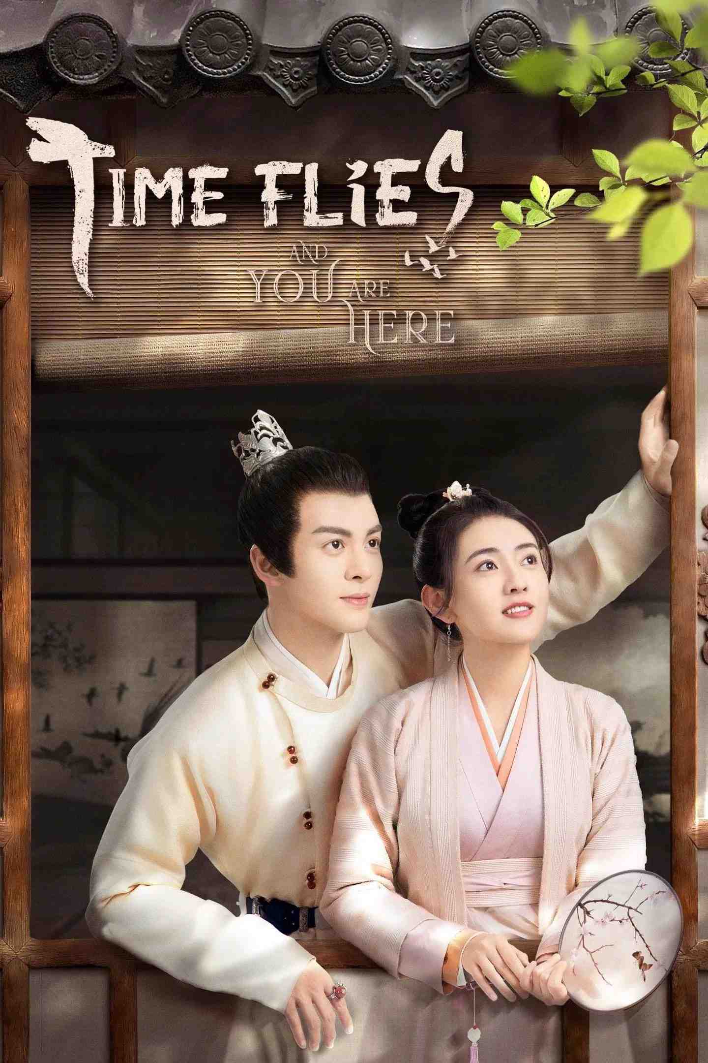 Poster chính thức của phim Phim Tâm Lý "Nhạn Quy Tây Song Nguyệt" (Time Flies and You Are Here - 2021), với sự tham gia của diễn viên Tăng Thuấn Hy và Lương Khiết.
