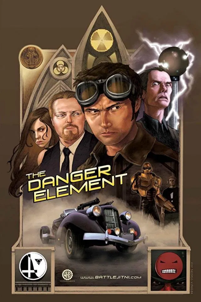 Poster chính thức của phim Phim Hành Động, Phim Viễn Tưởng "Nhân Tố Nguy Hiểm" (The Danger Element - 2017), với sự tham gia của diễn viên Doug Jones và John Soares.