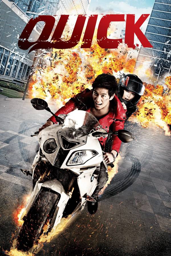 Poster chính thức của phim Phim Hành Động, Phim Hình Sự "Nhanh Hay Chết" (Quick - 2011), với sự tham gia của diễn viên Lee Min-ki và Kang Ye-won.