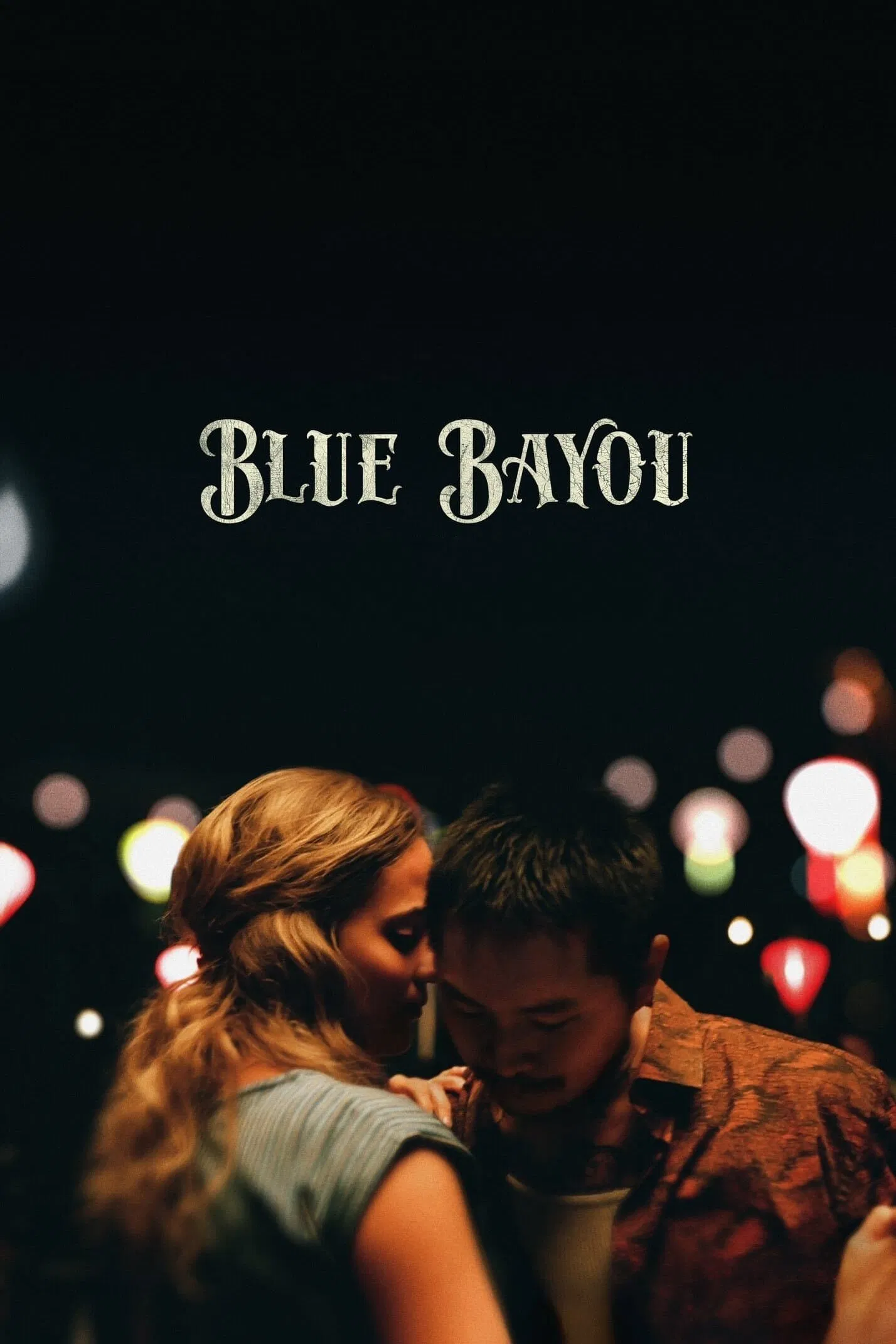 Poster chính thức của phim Phim Tâm Lý "Nhánh Sông Xanh" (Blue Bayou - 2021), với sự tham gia của diễn viên Justin Chon và Alicia Vikander.