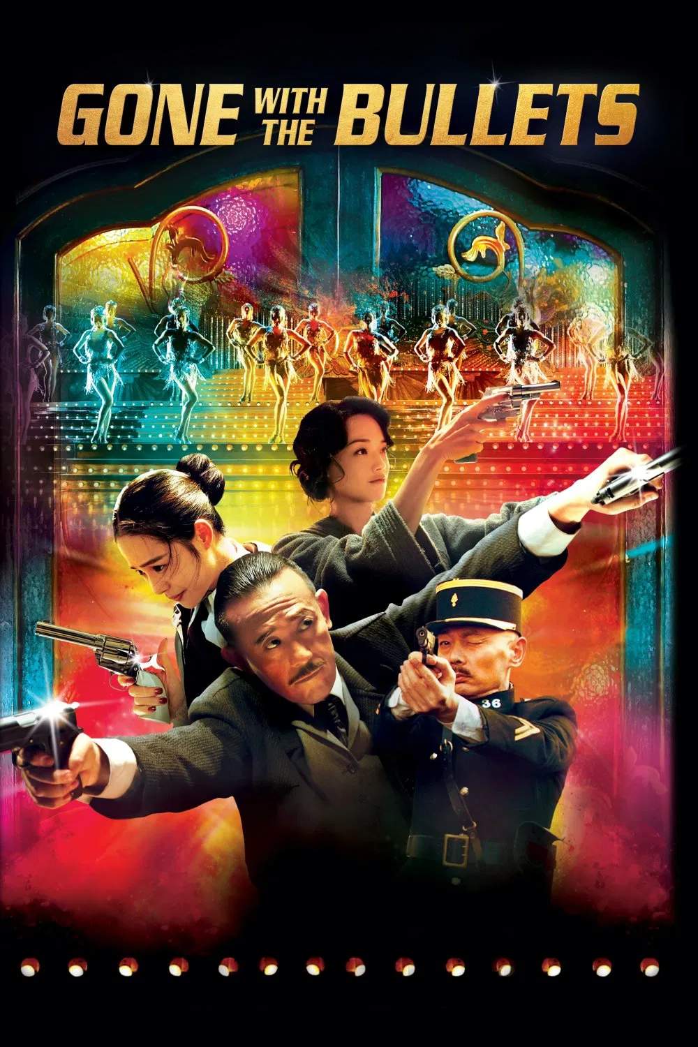 Poster chính thức của phim Phim Phiêu Lưu, Phim Hài "Nhất Bộ Chi Dao" (Gone with the Bullets - 2014), với sự tham gia của diễn viên Jiang Wen và Thư Kỳ.