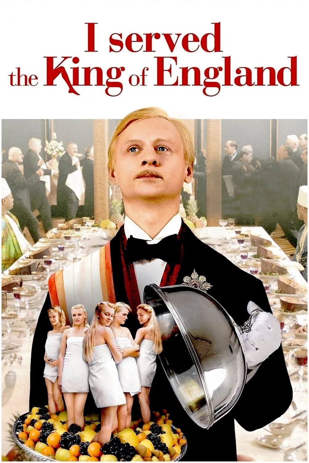 Poster chính thức của phim Phim Hài "Nhất Chi Hoa Và Thiết Tý Bác" (I Served the King of England - 2007), với sự tham gia của diễn viên Ivan Barnev và Oldřich Kaiser.