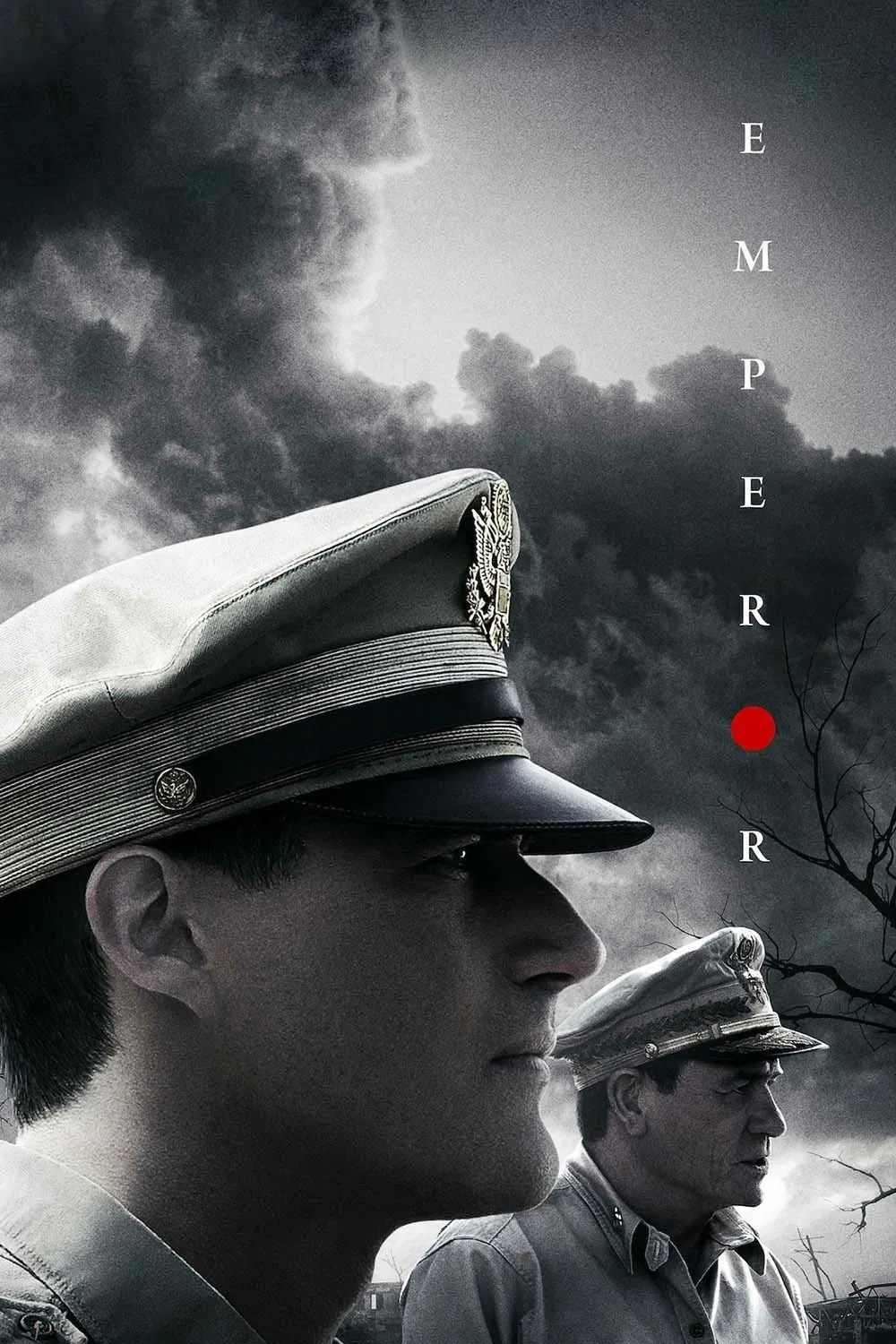 Poster chính thức của phim Phim Tâm Lý, Phim Lịch Sử "Nhật Hoàng" (Emperor - 2012), với sự tham gia của diễn viên Matthew Fox và Tommy Lee Jones.