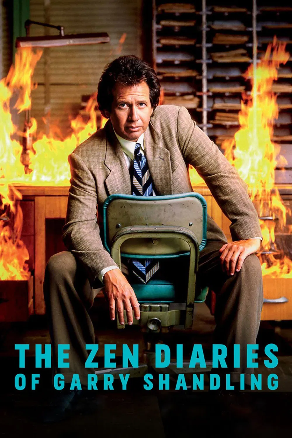 Poster chính thức của phim Phim Tài Liệu "Nhật Kí Thiền Của Garry Shandling" (The Zen Diaries of Garry Shandling - 2018), với sự tham gia của diễn viên Garry Shandling và Judd Apatow.