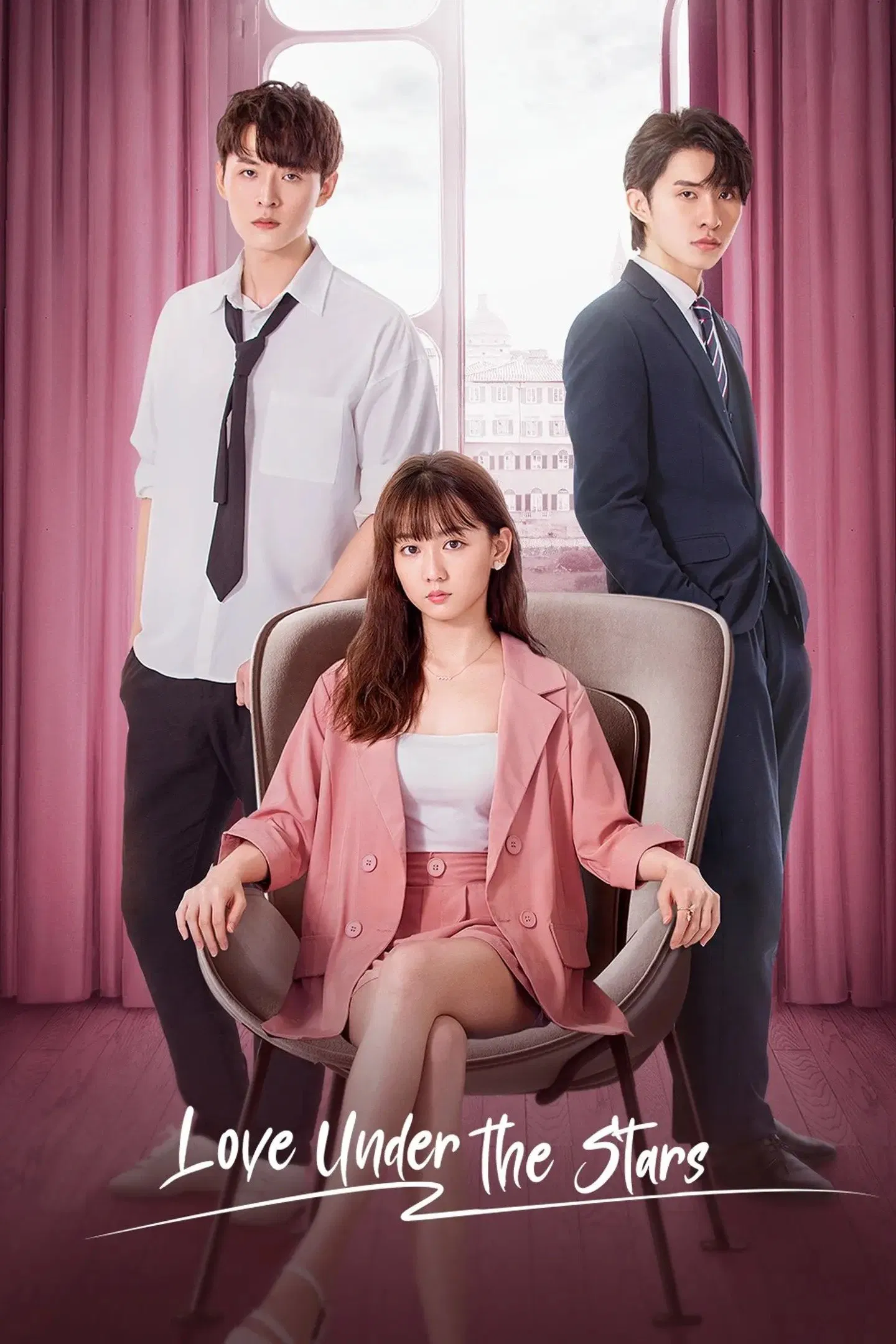 Poster chính thức của phim Phim Bí Ẩn, Phim Viễn Tưởng & Giả Tưởng "Nhật Ký Báo Thù Của Đại Tiểu Thư" (Love Under The Stars - 2022), với sự tham gia của diễn viên Eunice Han.