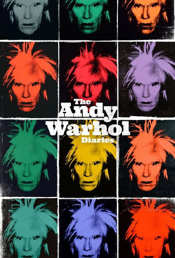Poster chính thức của phim Phim Tài Liệu "Nhật Ký Của Andy Warhol" (The Andy Warhol Diaries - 2022), với sự tham gia của diễn viên Andy Warhol và Bill Irwin.