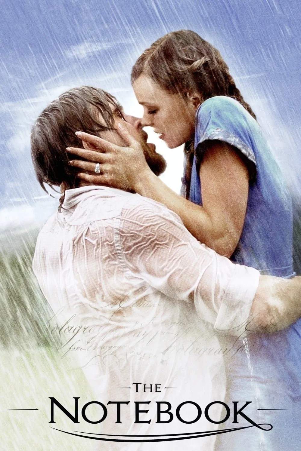 Poster chính thức của phim Phim Tình Cảm, Phim Tâm Lý "Nhật Ký Tình Yêu" (The Notebook - 2004), với sự tham gia của diễn viên Ryan Gosling và Rachel McAdams.