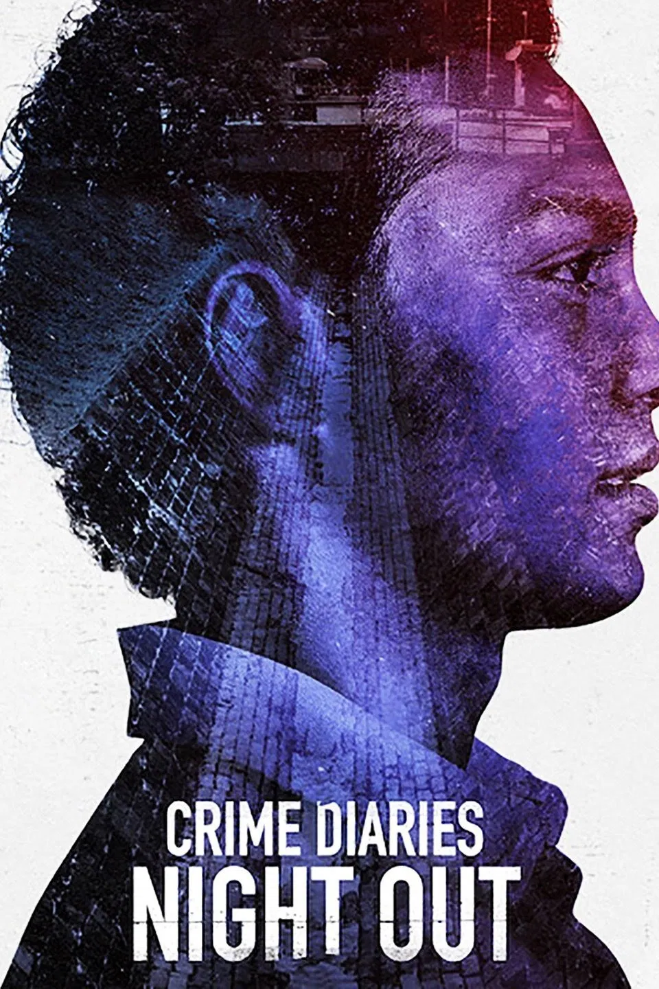 Poster chính thức của phim Phim Hình Sự, Phim Tâm Lý "Nhật Ký Tội Phạm: Đêm Vắng" (Crime Diaries: Night Out - 2019), với sự tham gia của diễn viên Sebastián Osorio và Laura Osma.
