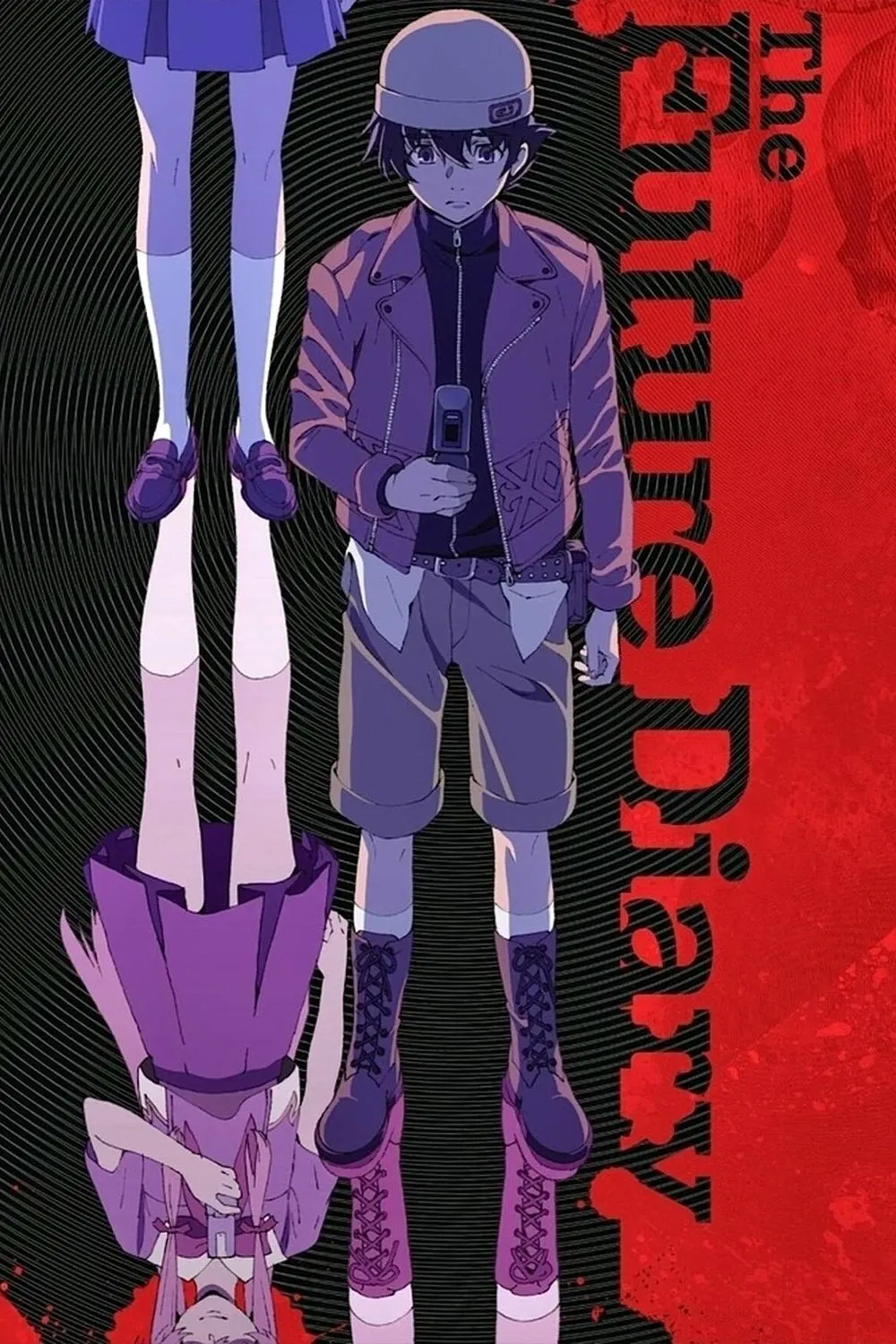 Poster chính thức của phim Phim Hành Động & Phiêu Lưu, Phim Hoạt Hình "Nhật ký tương lai" (The Future Diary - 2011), với sự tham gia của diễn viên Misuzu Togashi và Tomosa Murata.