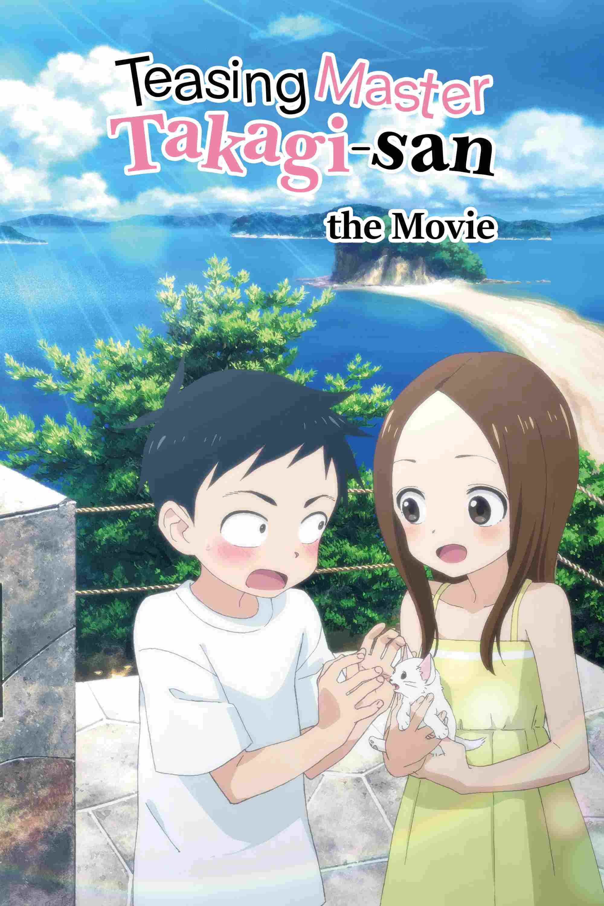 Poster chính thức của phim Phim Hoạt Hình, Phim Hài "Nhất Quỷ Nhì Ma, Thứ Ba Takagi - Movie" (Teasing Master Takagi-san: The Movie - 2022), với sự tham gia của diễn viên Yuki Kaji và Rie Takahashi.