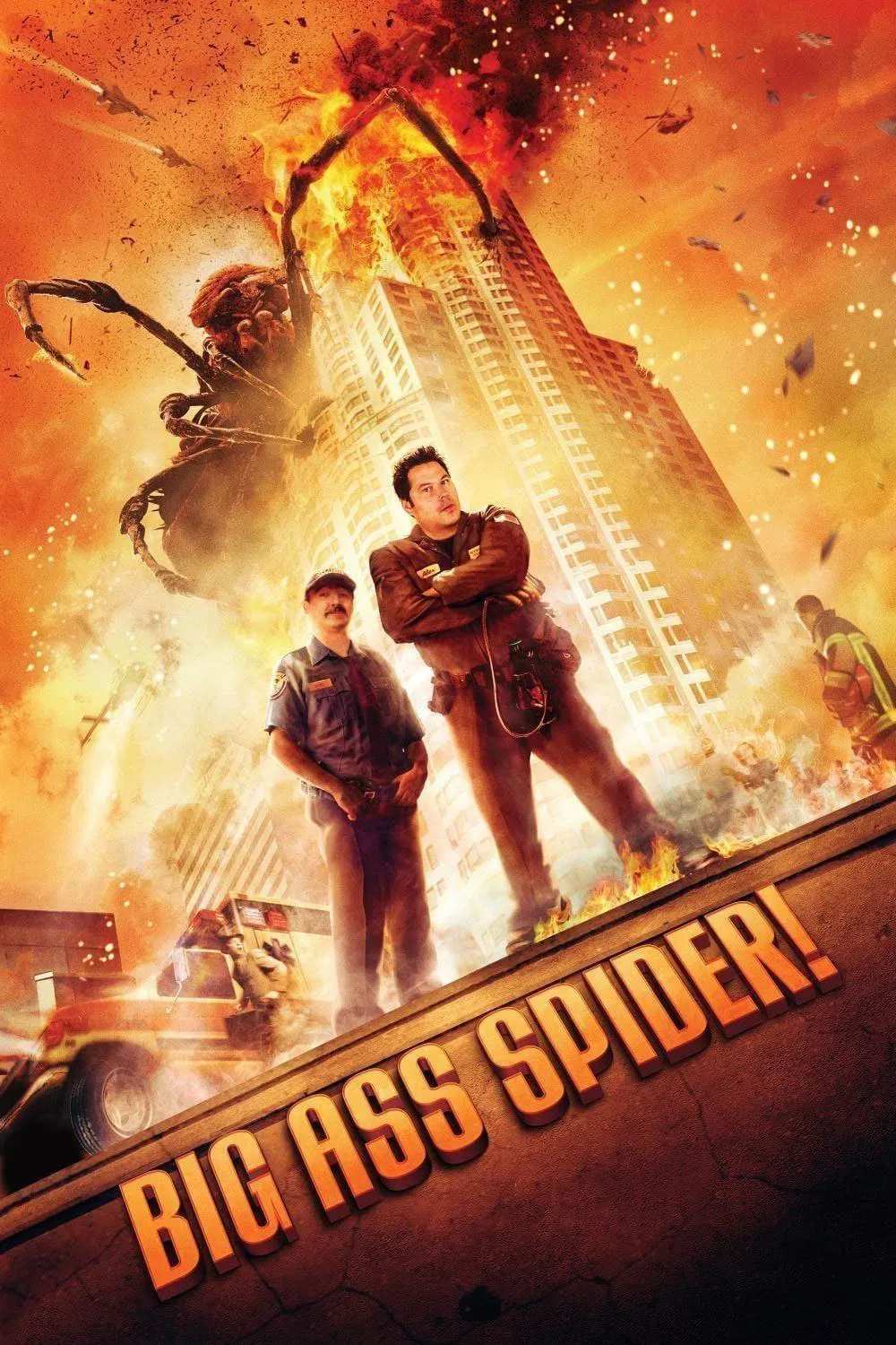 Poster chính thức của phim Phim Viễn Tưởng "Nhện Mông To" (Big Ass Spider! - 2013), với sự tham gia của diễn viên Greg Grunberg và Lombardo Boyar.