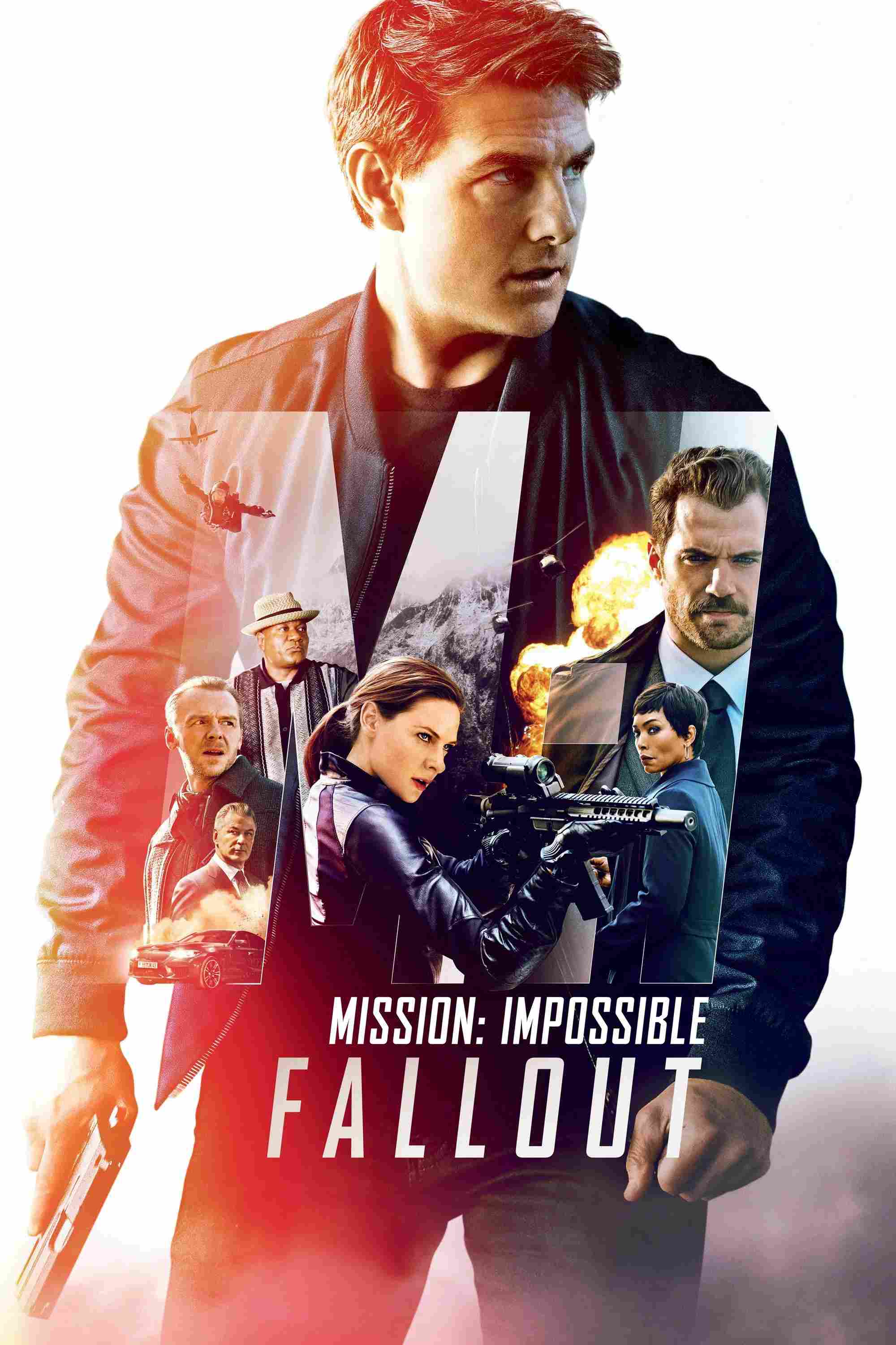 Poster chính thức của phim Phim Hành Động, Phim Phiêu Lưu "Nhiệm Vụ: Bất Khả Thi - Sụp Đổ" (Mission: Impossible - Fallout - 2018), với sự tham gia của diễn viên Tom Cruise và Henry Cavill.