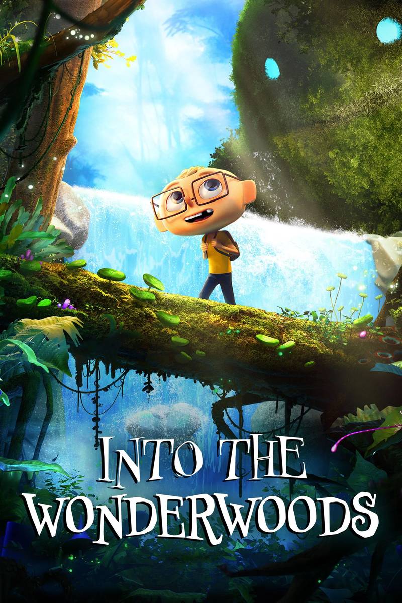 Poster chính thức của phim Phim Hoạt Hình, Phim Phiêu Lưu "Nhóc Quậy và Khu Rừng Kỳ Diệu" (Into the Wonderwoods - 2024), với sự tham gia của diễn viên Yolande Moreau và Philippe Katerine.