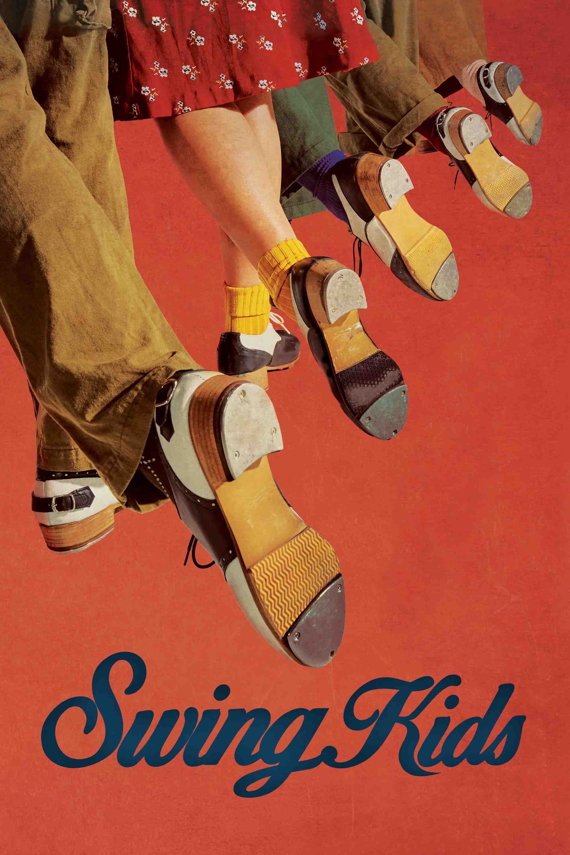 Poster chính thức của phim Phim Tâm Lý, Phim Chiến Tranh "Nhóm Nhảy Nhà Tù" (Swing Kids - 2018), với sự tham gia của diễn viên Doh Kyung-soo và Jared Grimes.