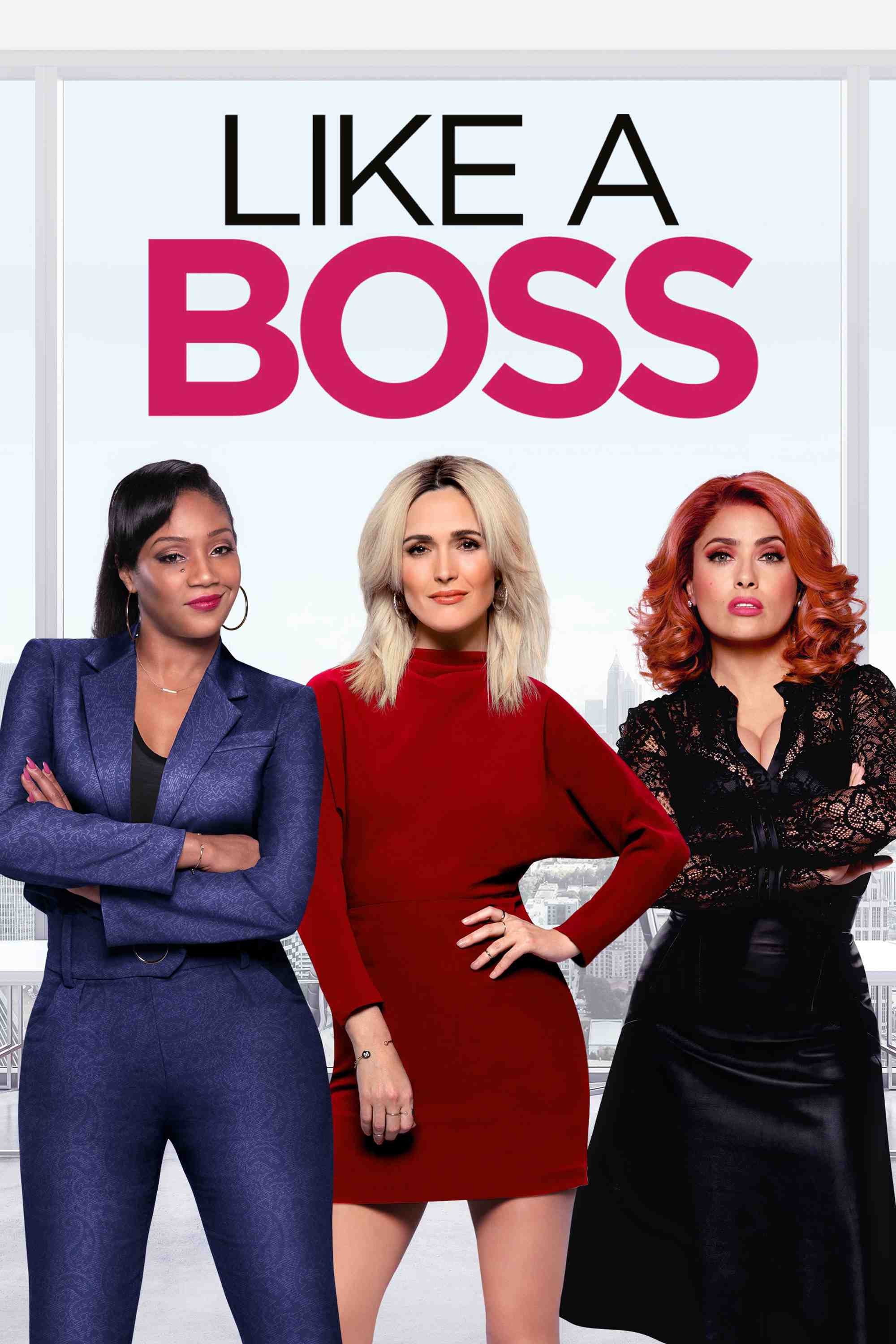 Poster chính thức của phim Phim Hài "Như Đúng Rồi" (Like a Boss - 2020), với sự tham gia của diễn viên Tiffany Haddish và Rose Byrne.