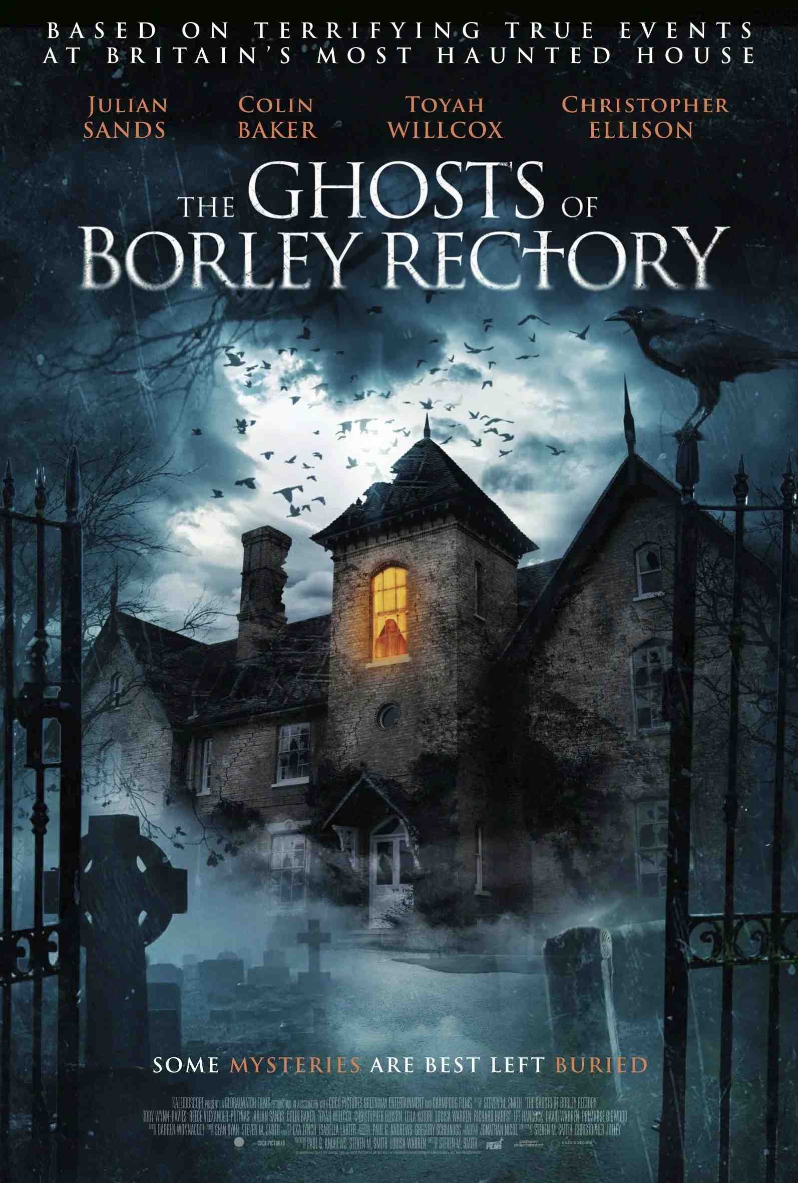 Poster chính thức của phim Phim Lịch Sử, Phim Kinh Dị "Những Bóng Ma Của Borley Rectory" (The Ghosts of Borley Rectory - 2021), với sự tham gia của diễn viên Toby Wynn-Davies và Reece Putinas.