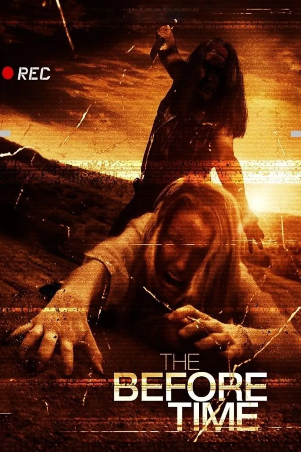 Poster chính thức của phim Phim Giật Gân, Phim Kinh Dị "Những Cái Chết Được Báo Trước" (The Before Time - 2014), với sự tham gia của diễn viên Ted Jonas và Jules Hartley.