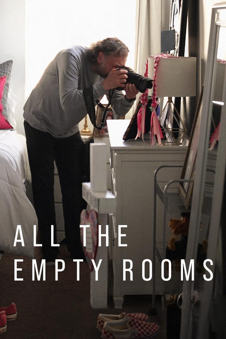 Poster chính thức của phim Phim Tài Liệu "Những Căn Phòng Trống" (All the Empty Rooms - 2025).