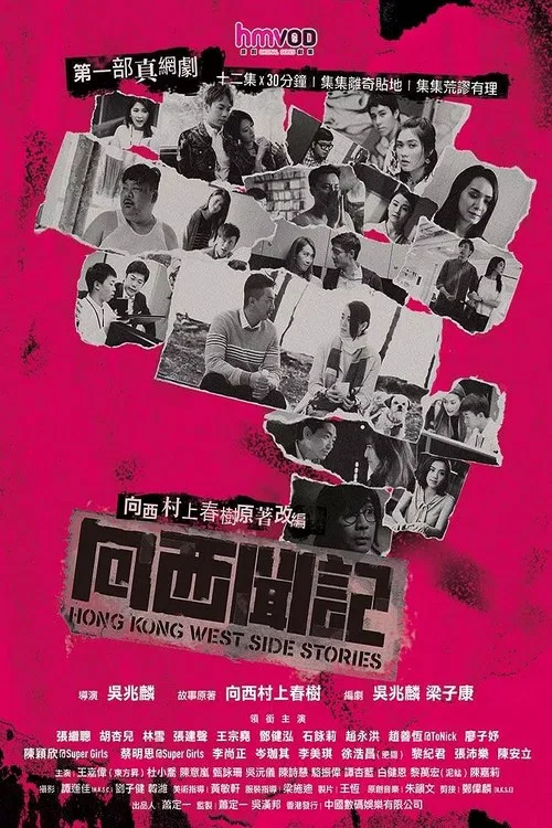 Poster chính thức của phim Phim Tâm Lý, Phim Hài "Những câu chuyện phía Tây Hồng Kông" (Hong Kong West Side Stories - 2019), với sự tham gia của diễn viên Trương Kế Thông và Hồ Hạnh Nhi.