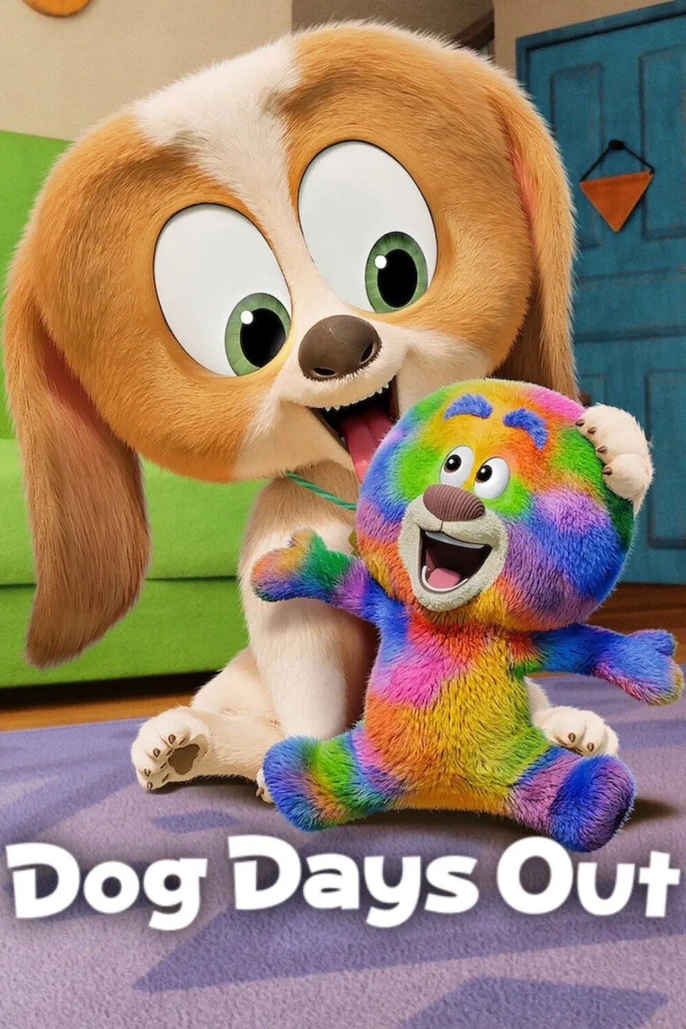Poster chính thức của phim Phim Thiếu Nhi, Phim Hoạt Hình "Những Chú Chó Và Đồ Chơi" (Dog Days Out - 2025).