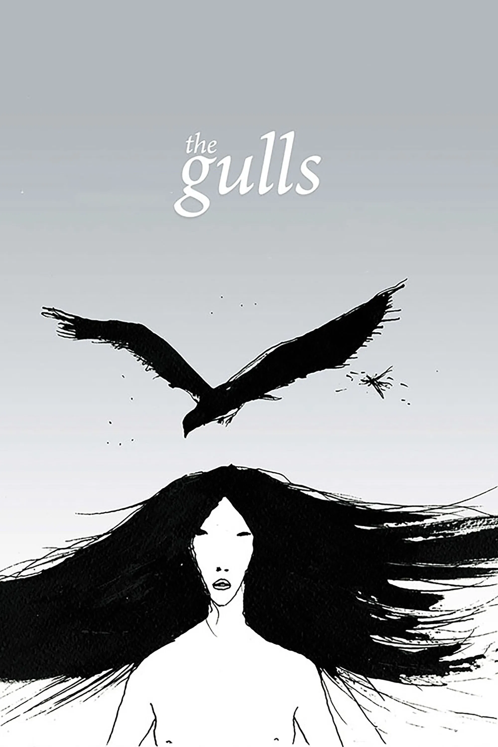 Poster chính thức của phim Phim Tâm Lý "những con mòng biển" (The Gulls - 2015), với sự tham gia của diễn viên Evgeniya Mandzhieva và Sergey Adianov.