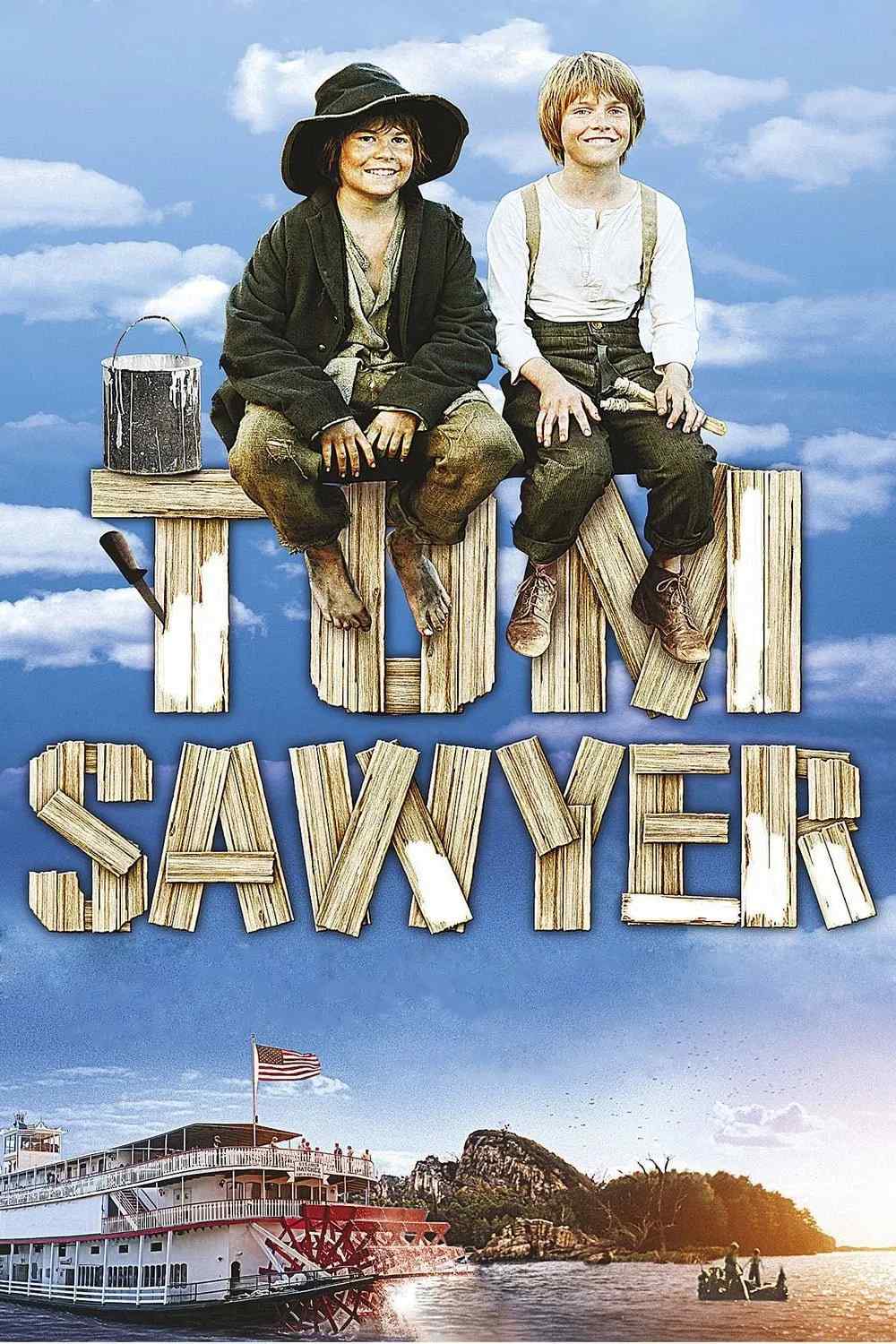 Poster chính thức của phim Phim Phiêu Lưu, Phim Gia Đình "Những Cuộc Phiêu Lưu Của Tom Sawyer" (Tom Sawyer - 2011), với sự tham gia của diễn viên Louis Hofmann và Heike Makatsch.