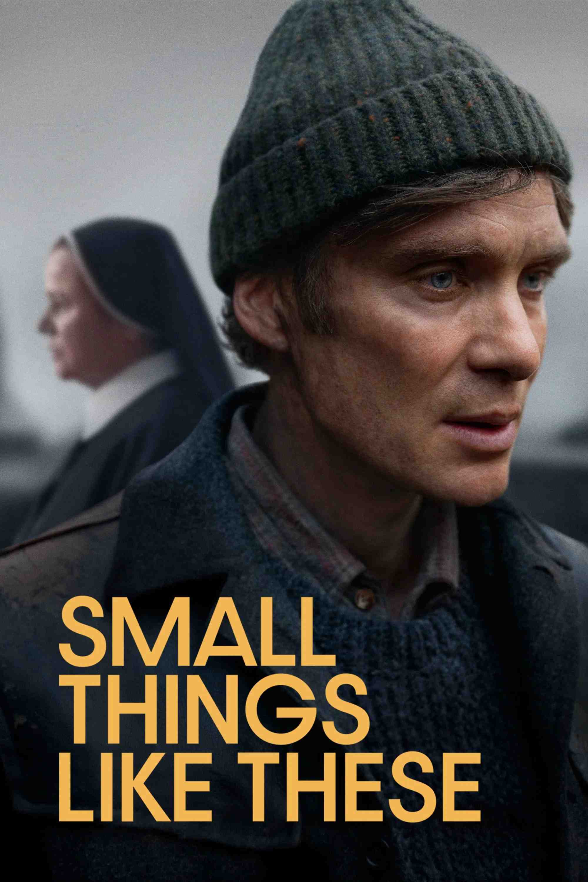 Poster chính thức của phim Phim Tâm Lý, Phim Lịch Sử "Những Điều Nhỏ Bé Ấy" (Small Things Like These - 2024), với sự tham gia của diễn viên Cillian Murphy và Emily Watson.