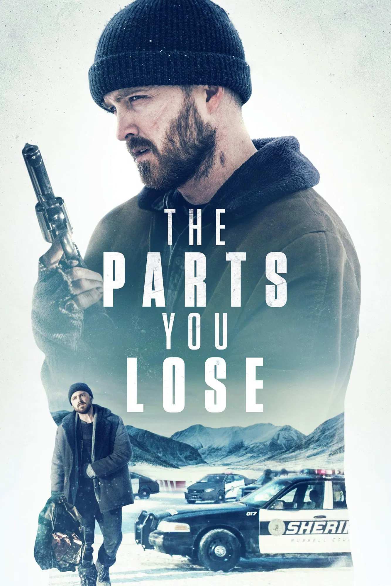 Poster chính thức của phim Phim Tâm Lý, Phim Hình Sự "Những Điều Ta Đánh Mất" (The Parts You Lose - 2019), với sự tham gia của diễn viên Aaron Paul và Mary Elizabeth Winstead.