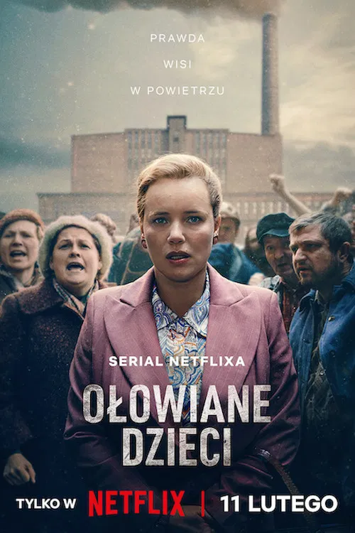 Poster chính thức của phim Phim Tâm Lý "Những Đứa Trẻ Nhuốm Chì" (Lead Children - 2026), với sự tham gia của diễn viên Joanna Kulig và Agata Kulesza.