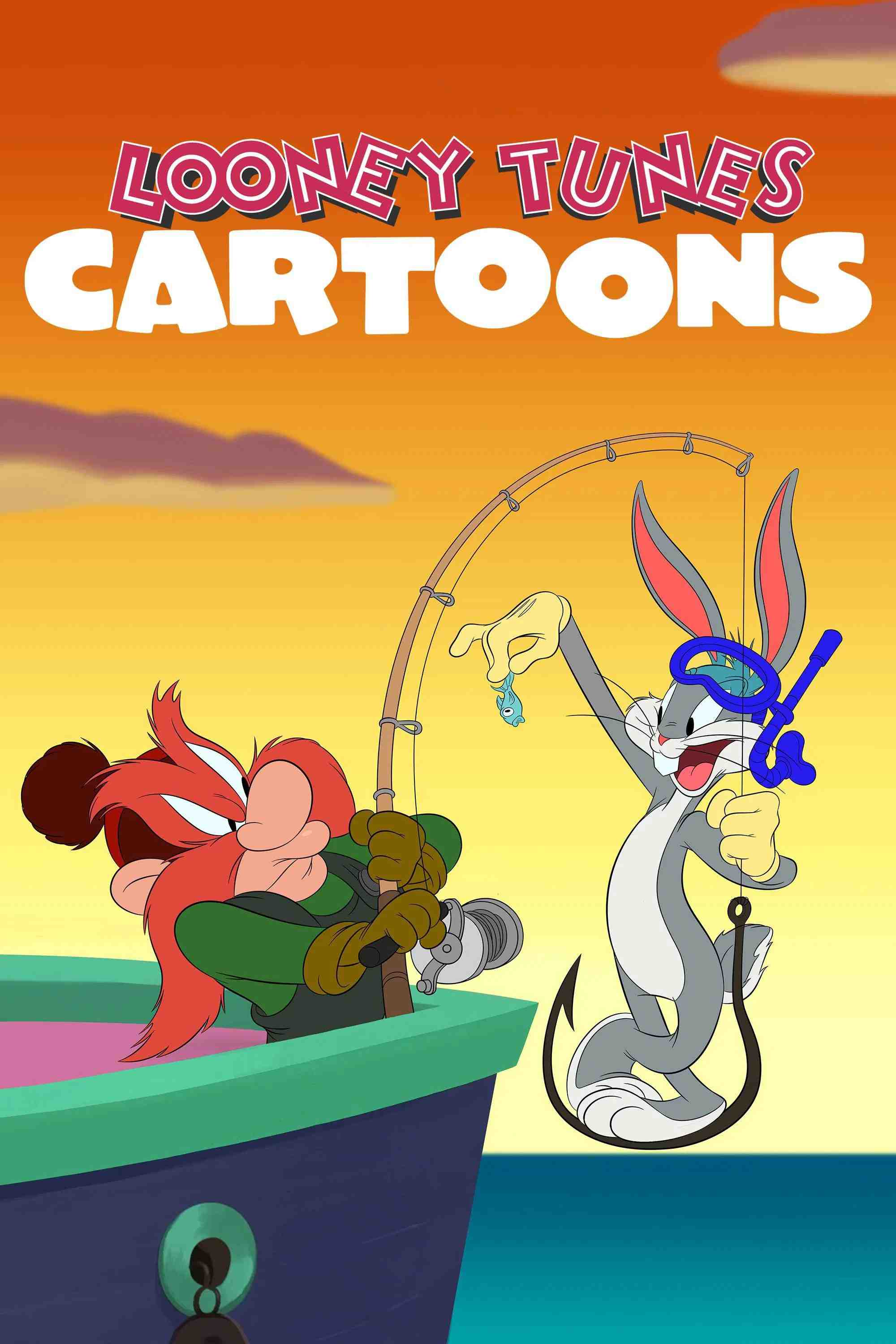 Poster chính thức của phim Phim Hoạt Hình, Phim Hài "Những Giai Điệu Ngốc Nghếch (Phần 5)" (Looney Tunes Cartoons - 2020), với sự tham gia của diễn viên Eric Bauza và Jeff Bergman.