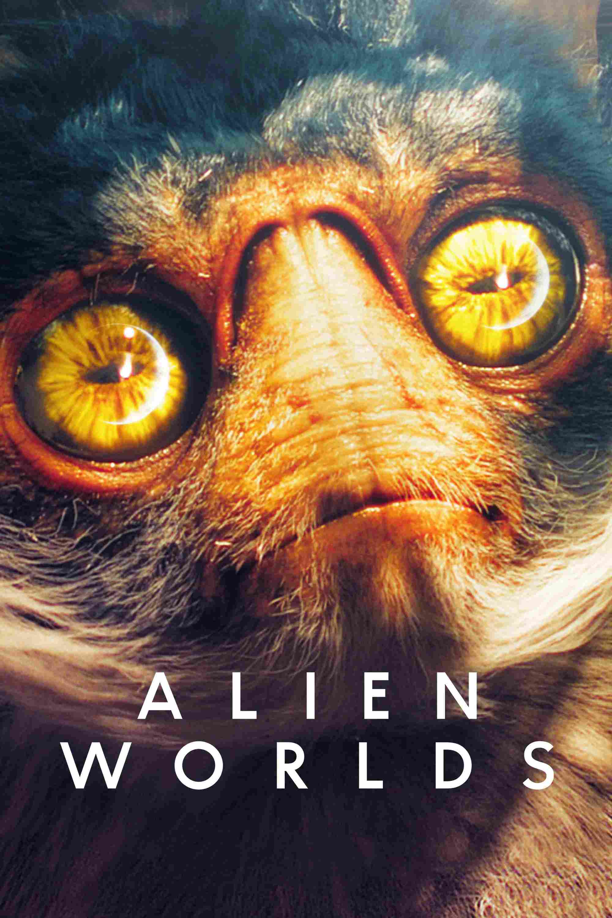 Poster chính thức của phim Phim Tài Liệu "Những Hành Tinh Khác" (Alien Worlds - 2020), với sự tham gia của diễn viên Sophie Okonedo.