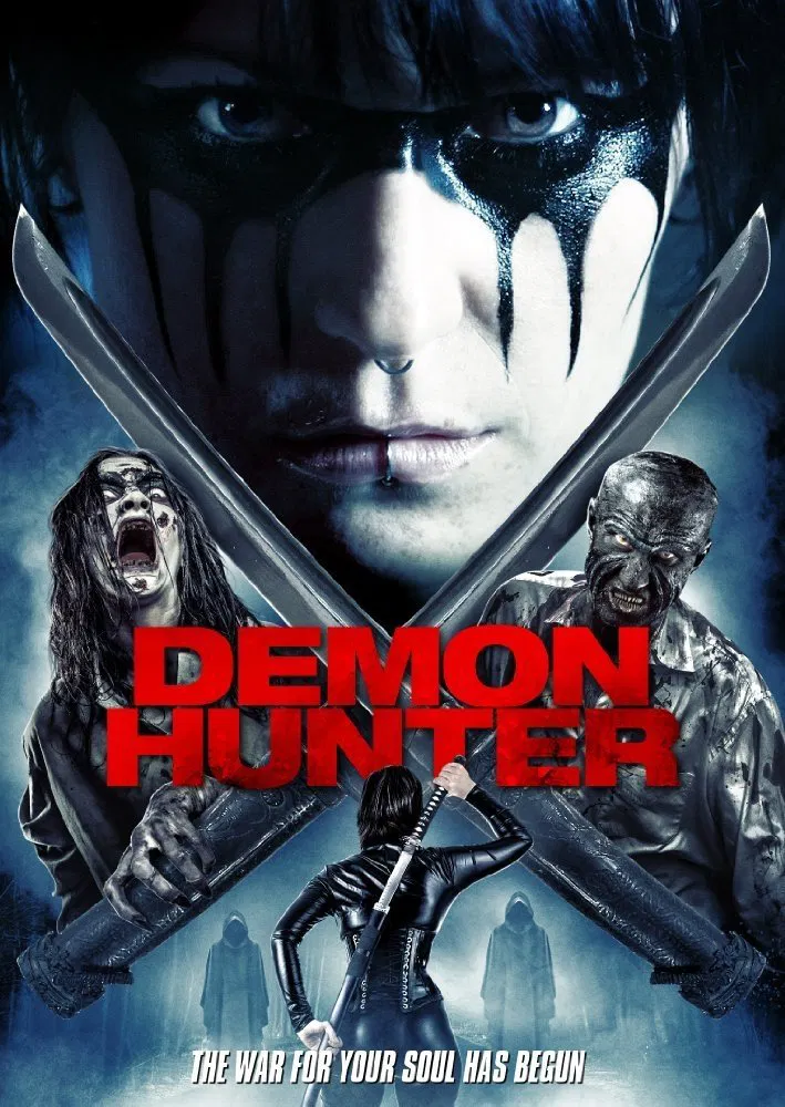Poster chính thức của phim Phim Giật Gân, Phim Hành Động "Những Kẻ Săn Ma Quỷ" (Taryn Barker: Demon Hunter - 2016), với sự tham gia của diễn viên Saorla Wright và Dave Duffy.