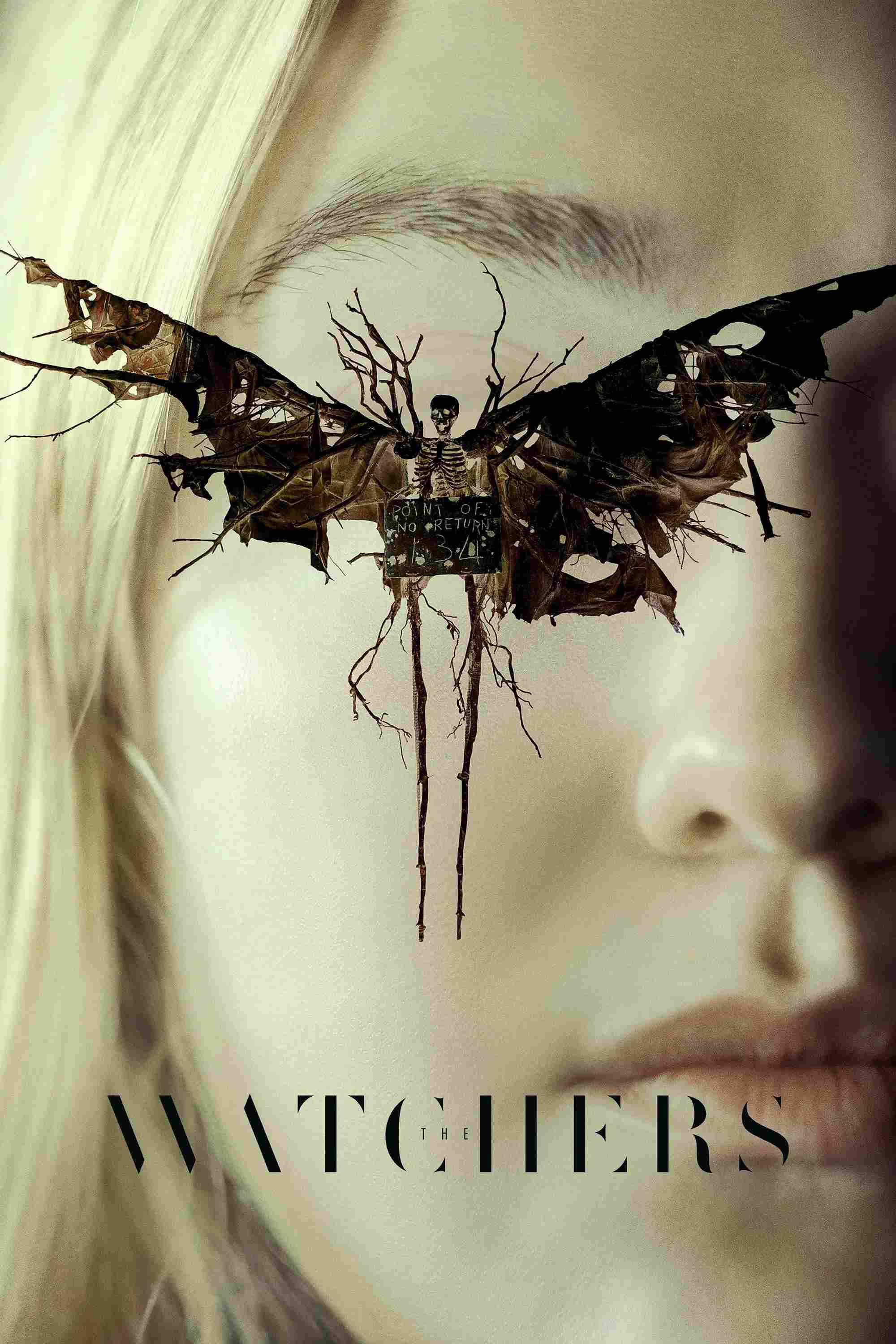 Poster chính thức của phim Phim Giả Tượng, Phim Kinh Dị "Những Kẻ Theo Dõi" (The Watchers - 2024), với sự tham gia của diễn viên Dakota Fanning và Georgina Campbell.
