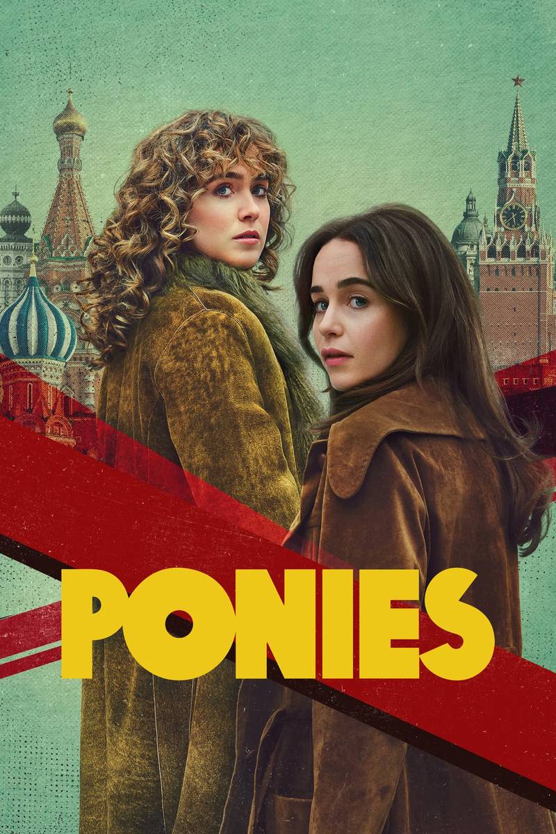 Poster chính thức của phim Phim Tâm Lý "Những Kẻ Vô Hại" (PONIES - 2026), với sự tham gia của diễn viên Emilia Clarke và Haley Lu Richardson.