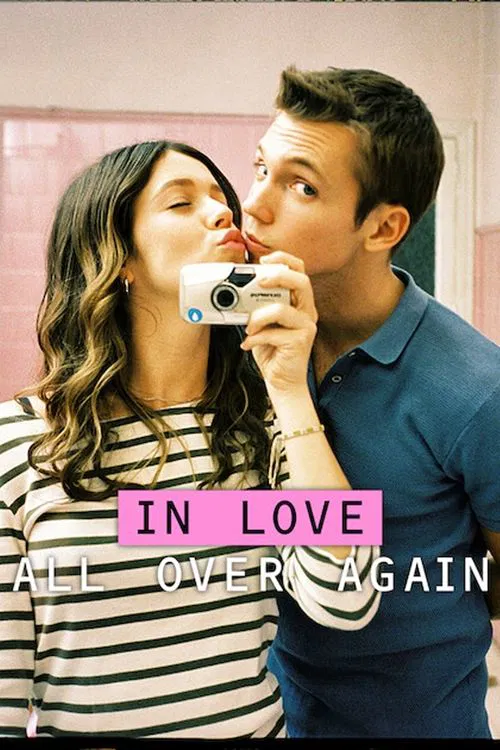 Poster chính thức của phim Phim Tâm Lý "Những Lần Ta Đã Yêu" (In Love All Over Again - 2023), với sự tham gia của diễn viên Georgina Amorós và Franco Masini.