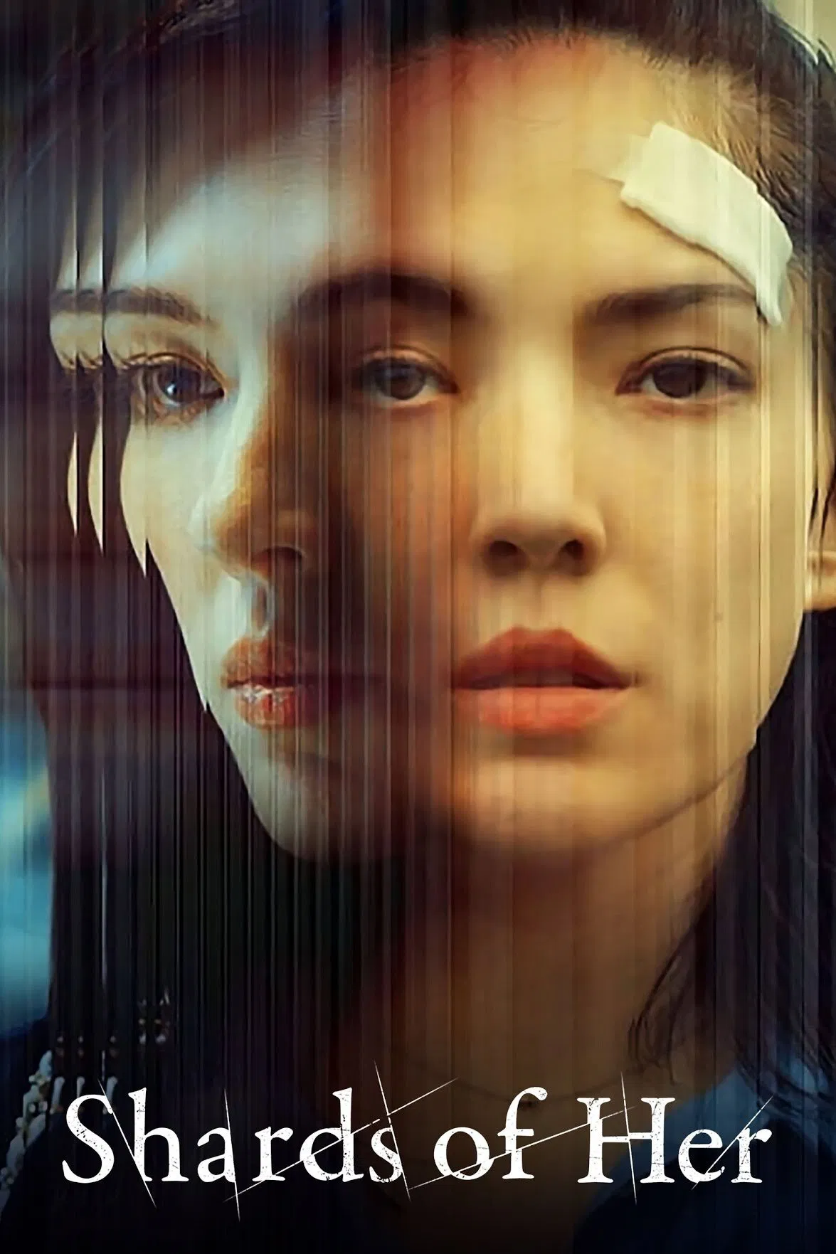 Poster chính thức của phim Phim Bí Ẩn, Phim Tâm Lý "Những Mảnh Vỡ Của Ký Ức Cô" (Shards of Her - 2022), với sự tham gia của diễn viên Tiffany Hsu Wei-Ning và Toby Lee.