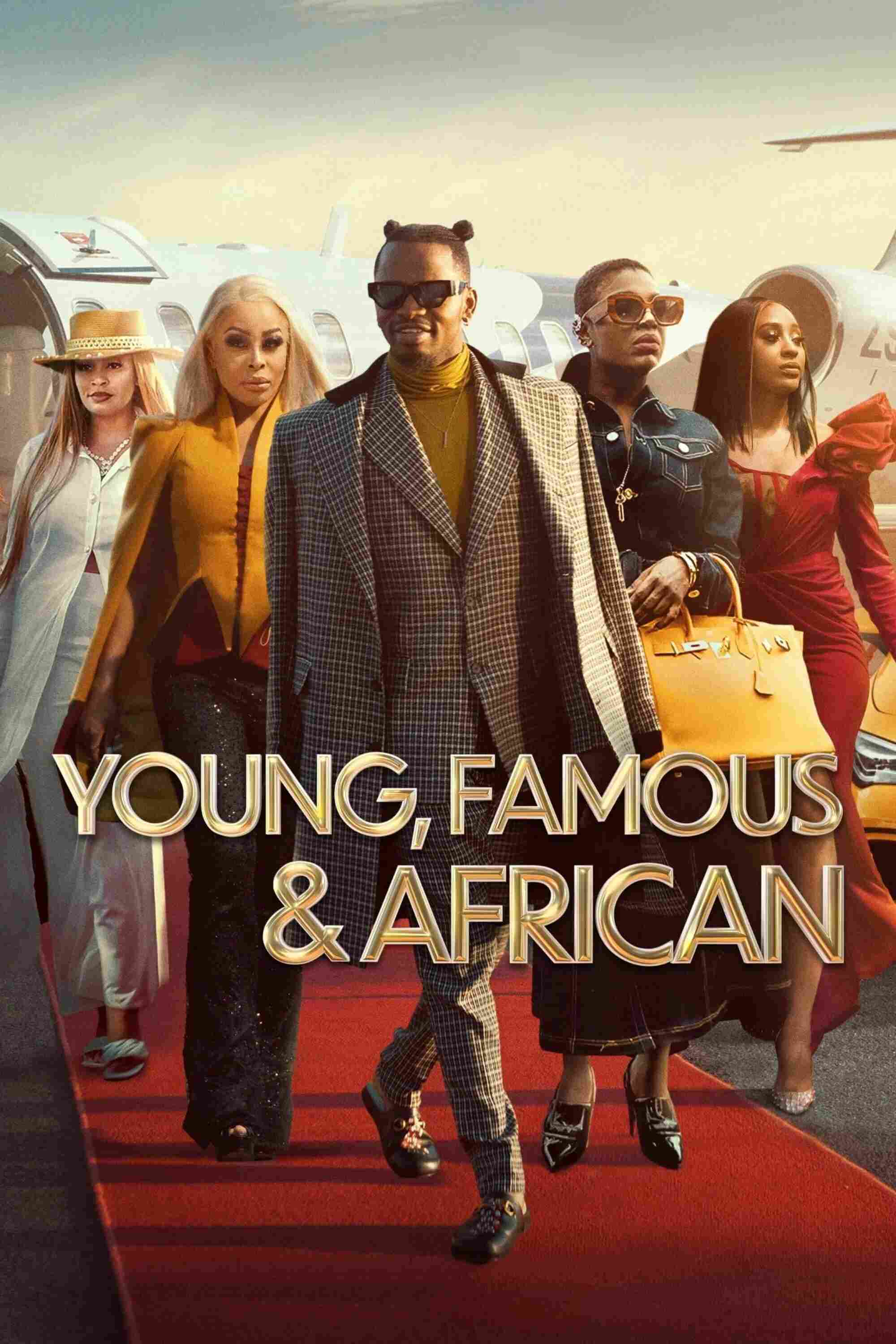 Poster chính thức của phim Truyền Hình Thực Tế "Những ngôi sao trẻ châu Phi" (Young, Famous & African - 2022).