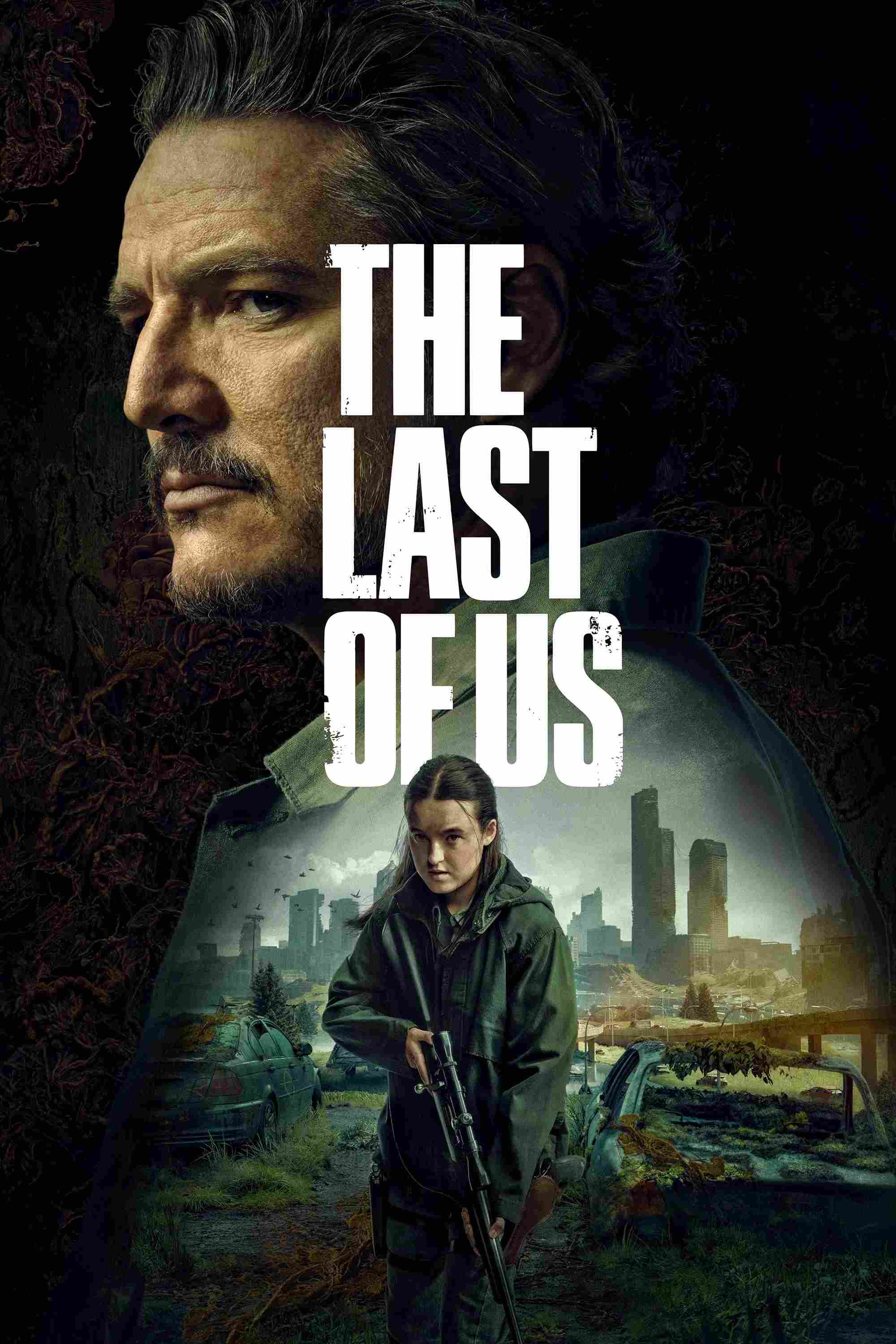 Poster chính thức của phim Phim Tâm Lý "Những Người Còn Sót Lại" (The Last of Us - 2023), với sự tham gia của diễn viên Bella Ramsey và Gabriel Luna.