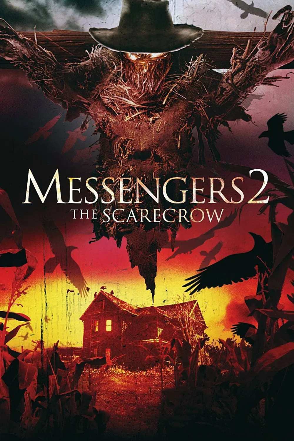 Poster chính thức của phim Phim Kinh Dị "Những Người Đưa Tin 2" (Messengers 2: The Scarecrow - 2009), với sự tham gia của diễn viên Norman Reedus và Heather Stephens.